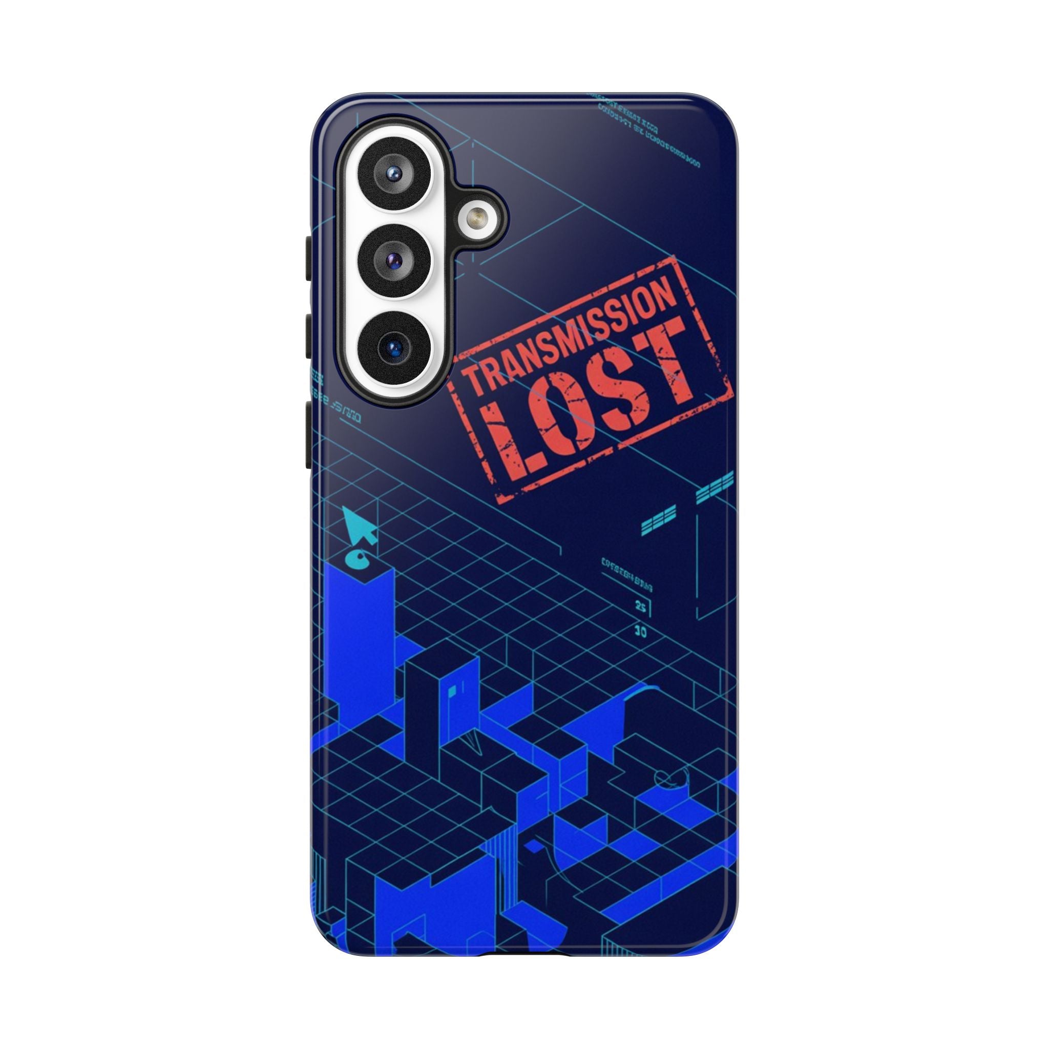 CipherCore Signal Void Flexi Phone Case | Digital-Era Identity Accessory