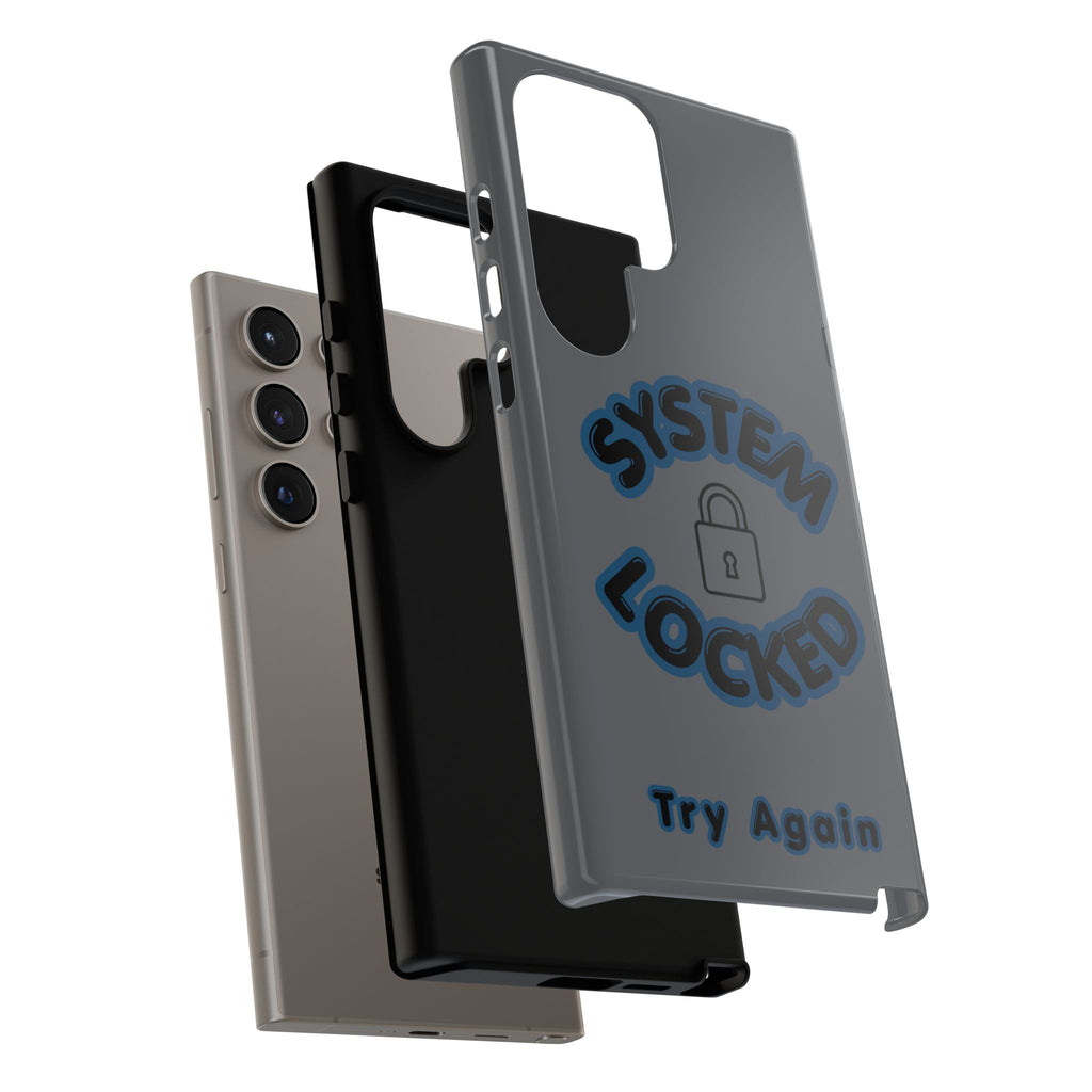 CipherCore System Locked Dual-Layer Phone Case | Digital-Era Identity Accessory
