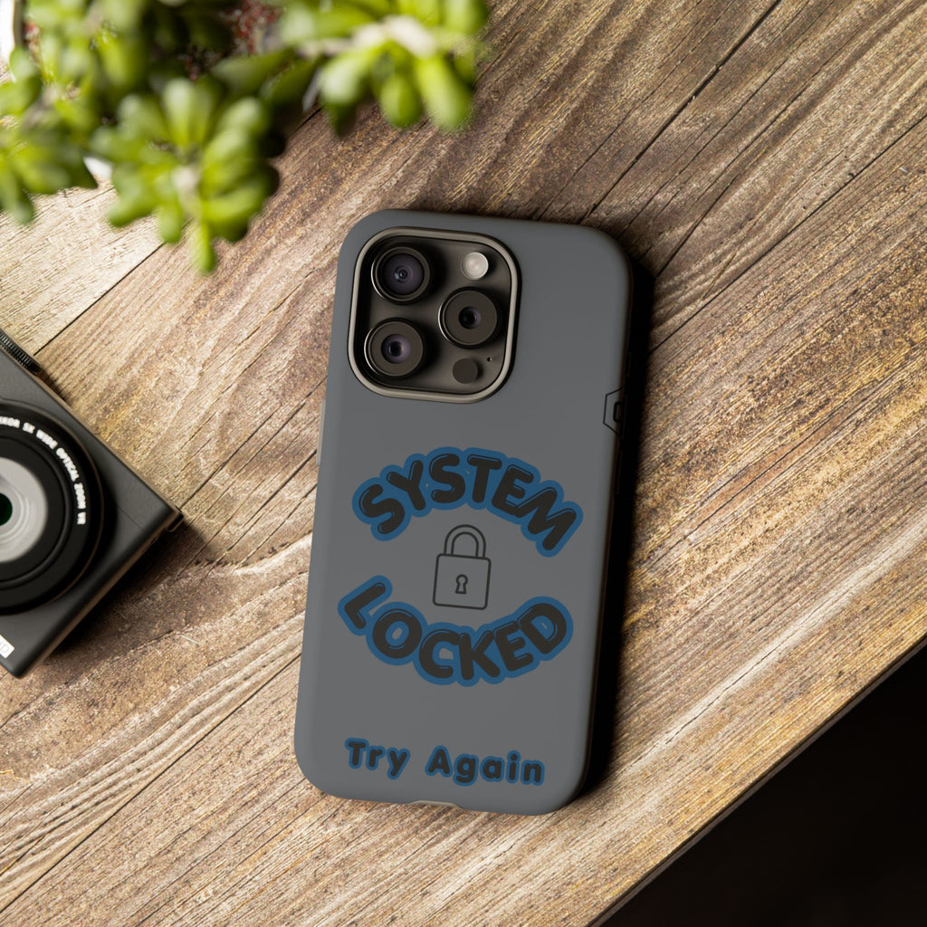 CipherCore System Locked Dual-Layer Phone Case | Digital-Era Identity Accessory