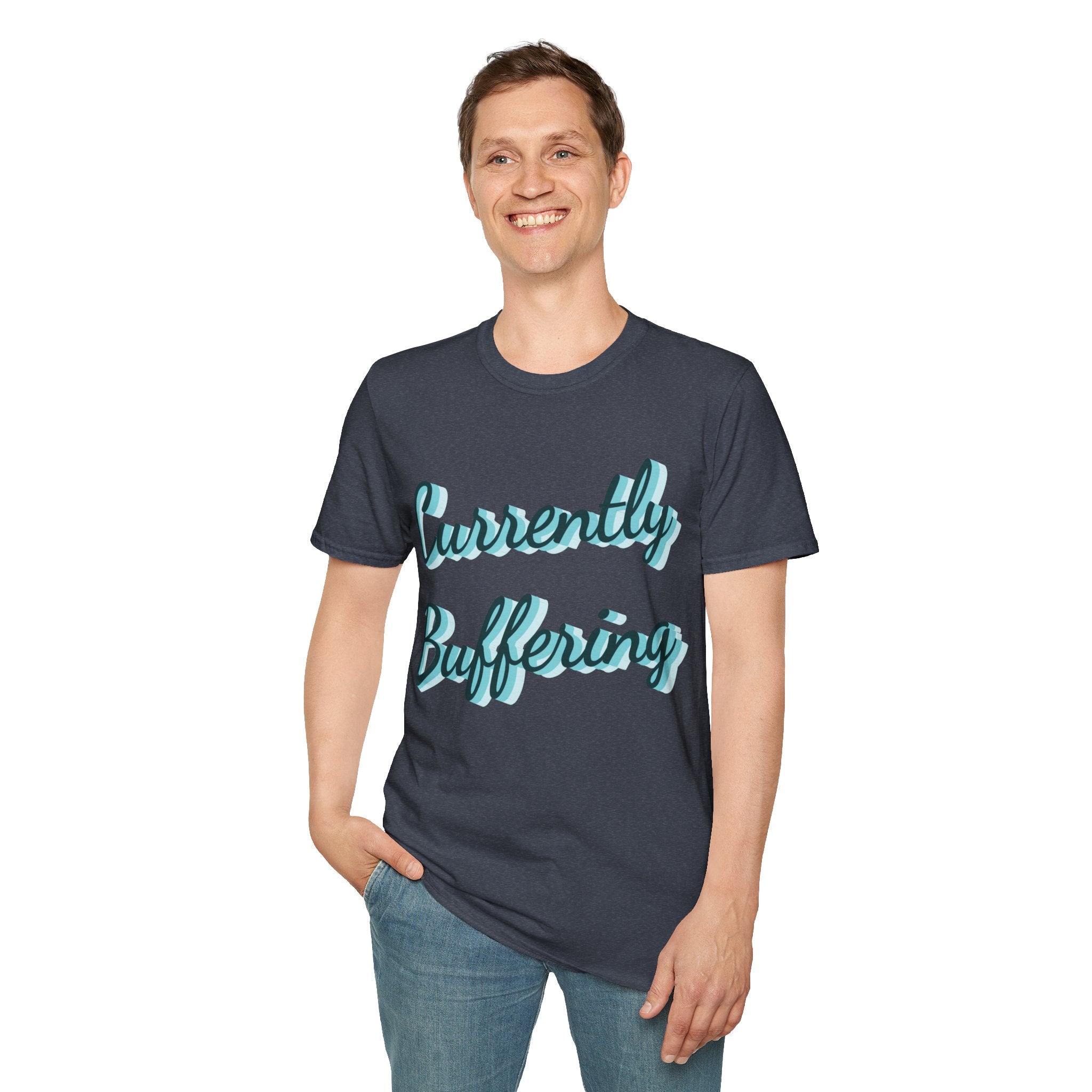 CipherCore Currently Buffering Graphic Tee | Digital-Era Identity Wear