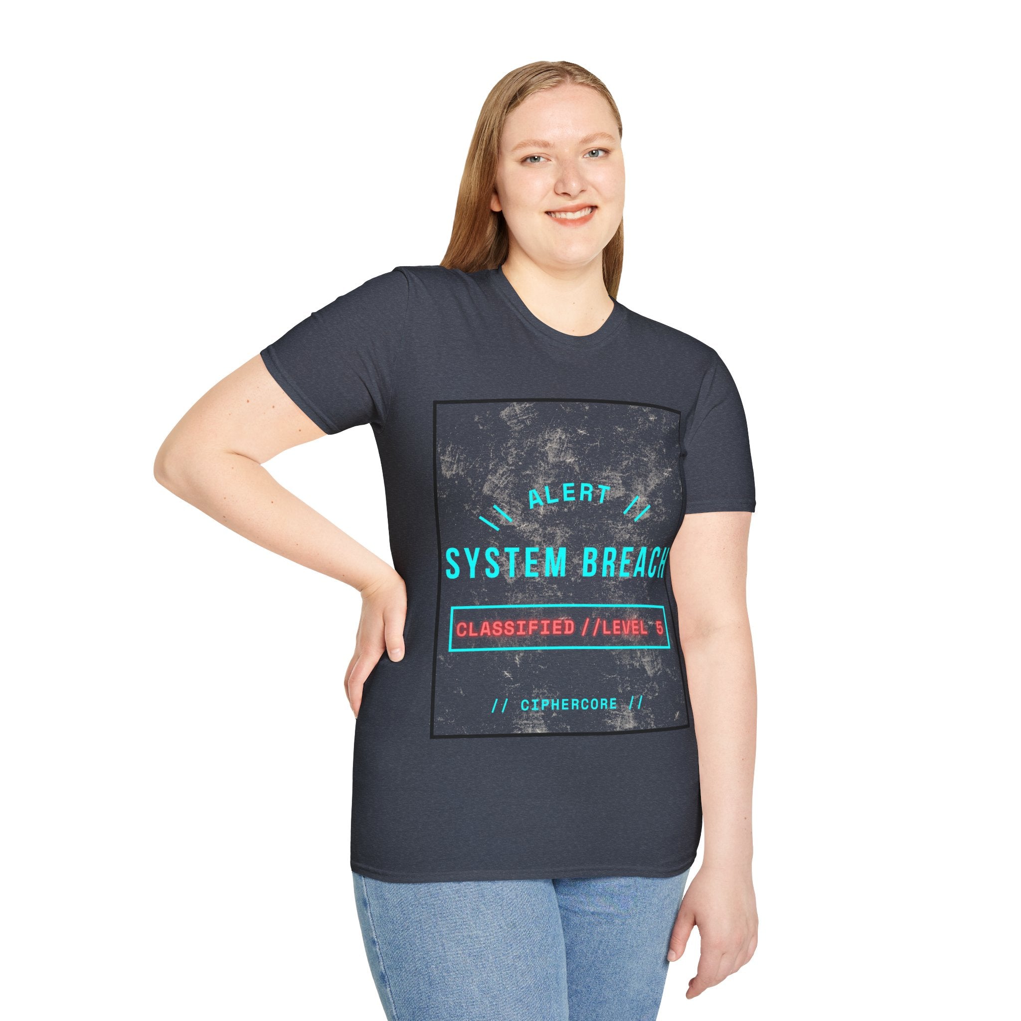 CipherCore System Breach Graphic Tee | Digital-Era Identity Wear