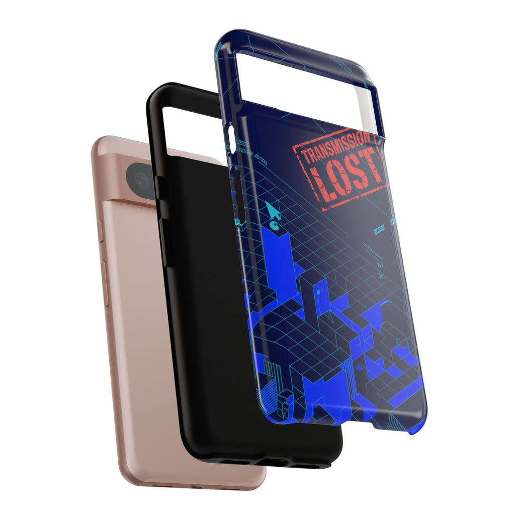 CipherCore Signal Void Flexi Phone Case | Digital-Era Identity Accessory