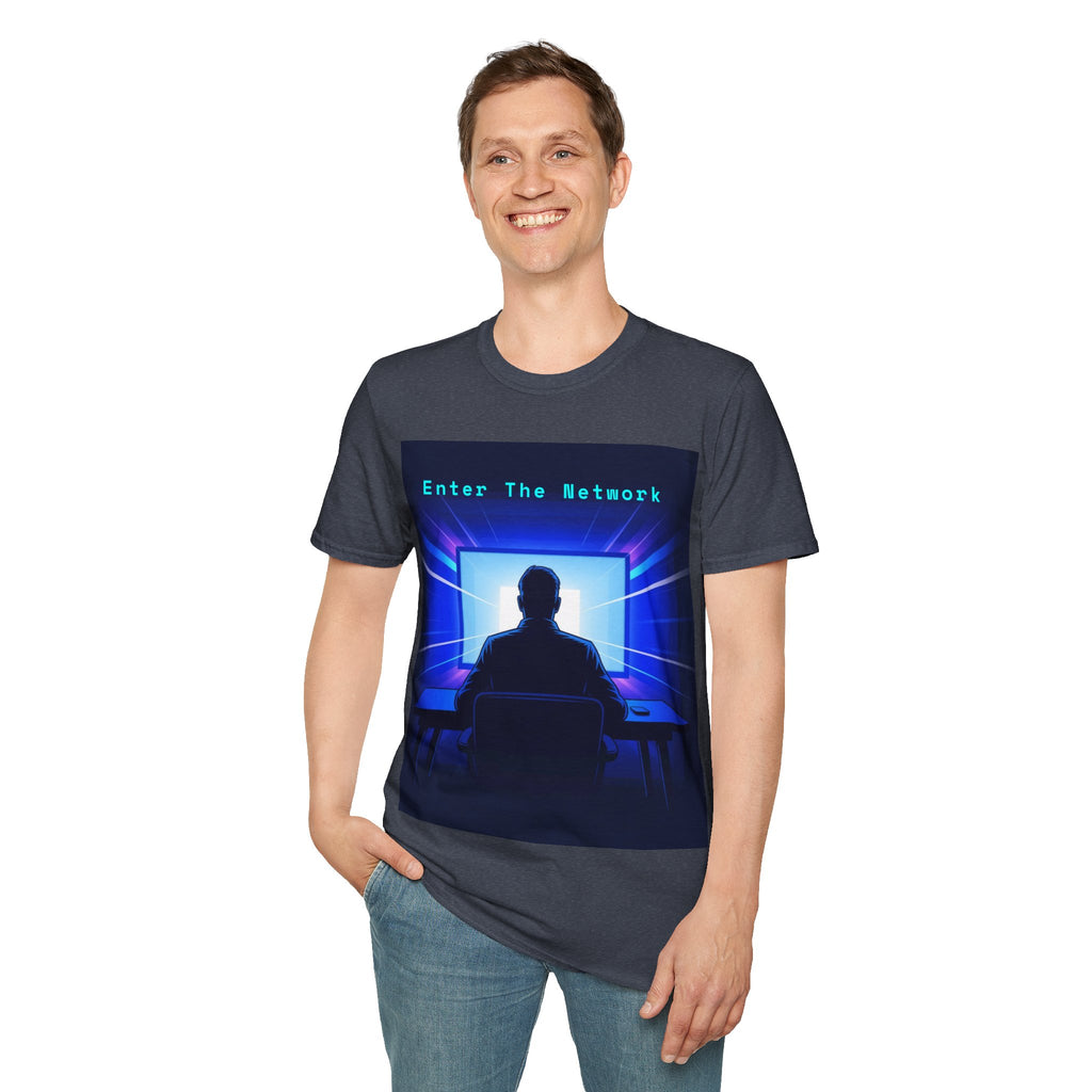 CipherCore Enter The Network Graphic Tee | Digital-Era Identity Wear