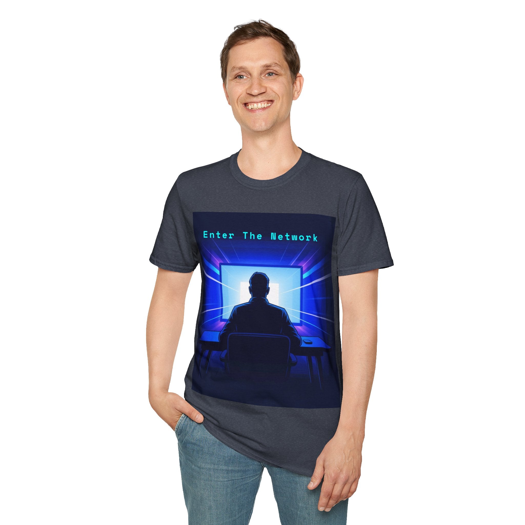 CipherCore Enter The Network Graphic Tee | Digital-Era Identity Wear
