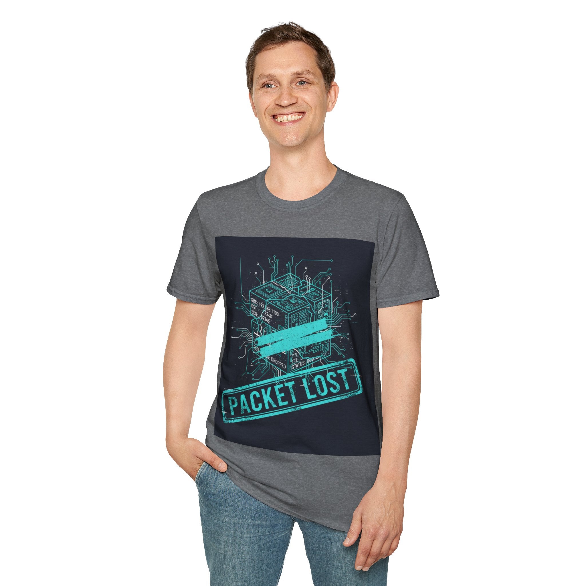 CipherCore Packet Lost Graphic Tee | Digital-Era Identity Wear