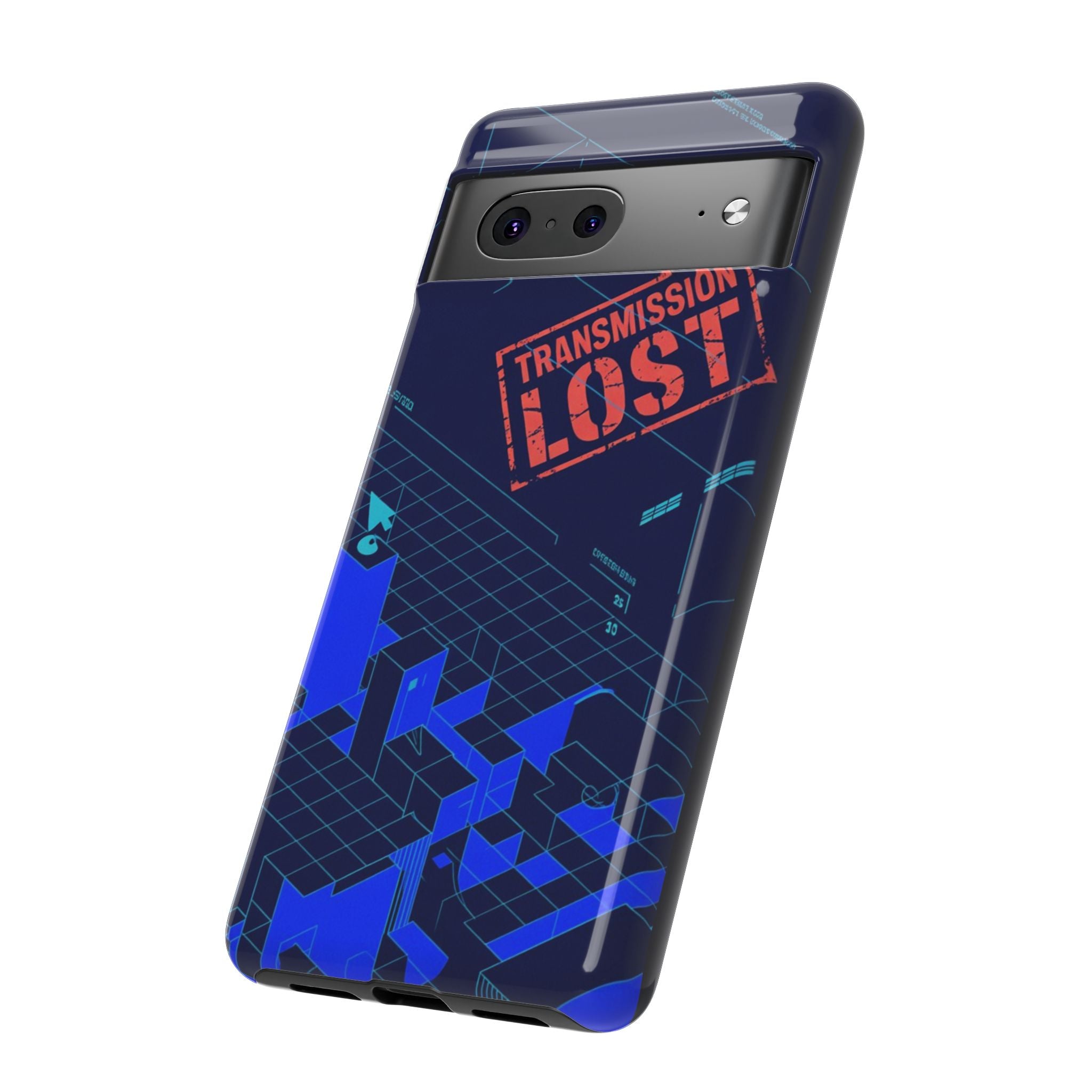 CipherCore Signal Void Flexi Phone Case | Digital-Era Identity Accessory