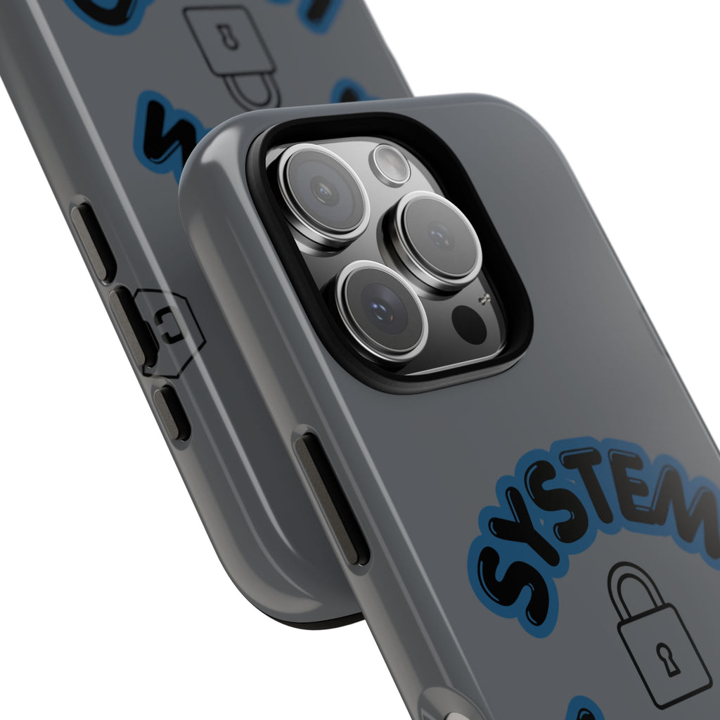 CipherCore System Locked Dual-Layer Phone Case | Digital-Era Identity Accessory