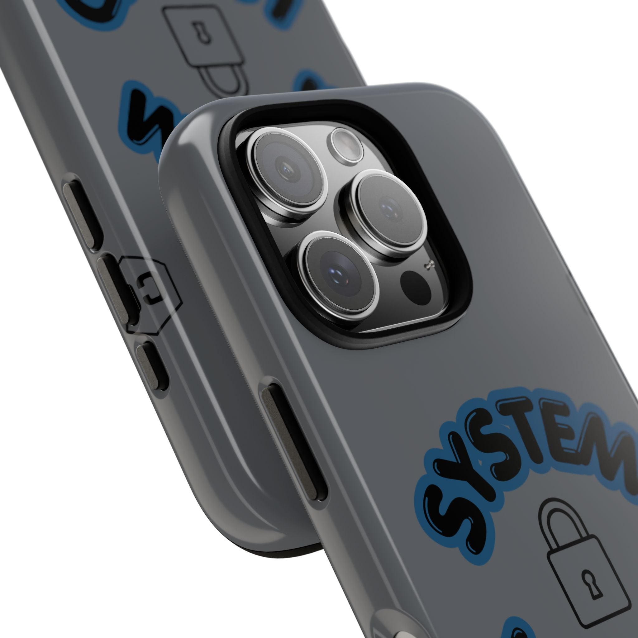 CipherCore System Locked Dual-Layer Phone Case | Digital-Era Identity Accessory