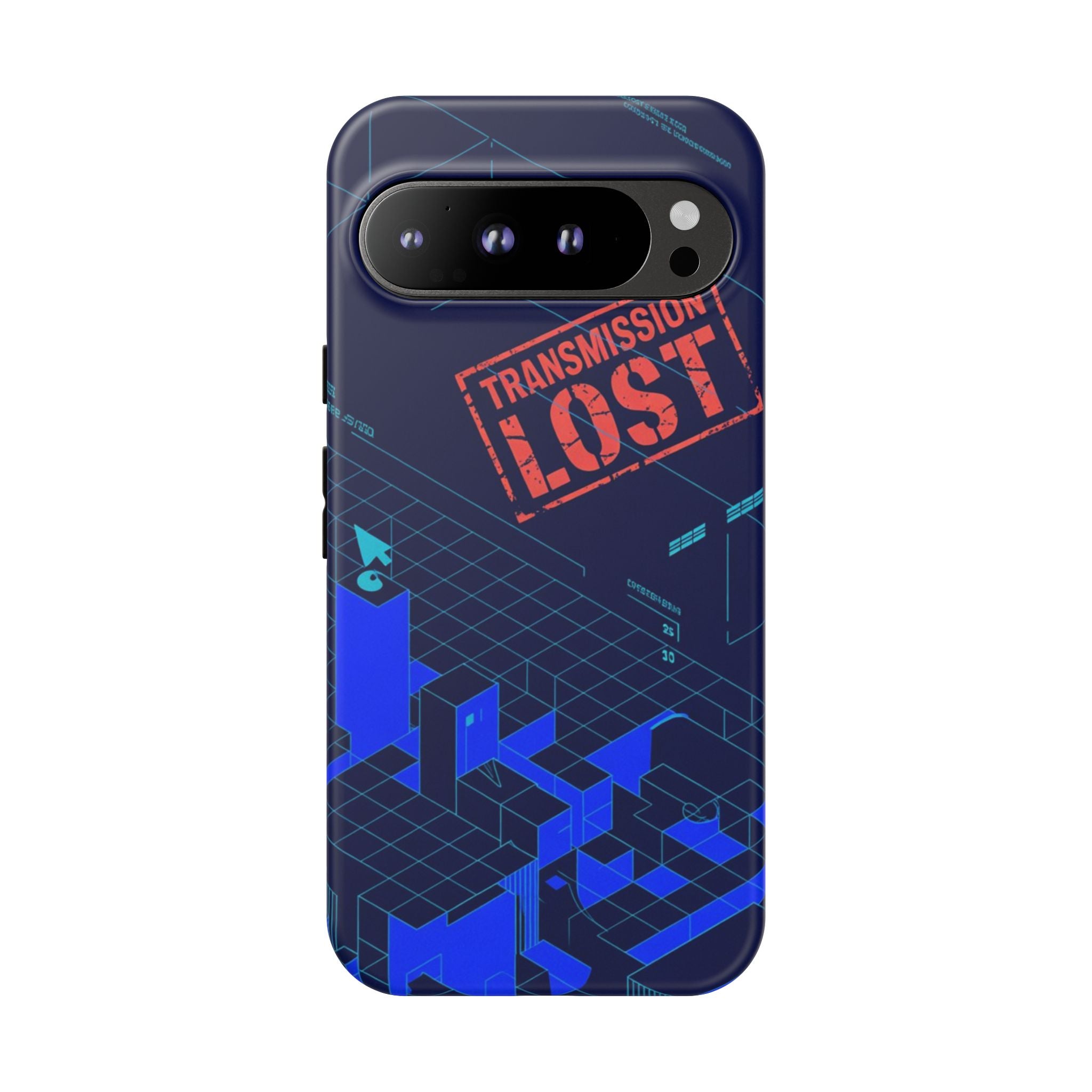 CipherCore Signal Void Flexi Phone Case | Digital-Era Identity Accessory