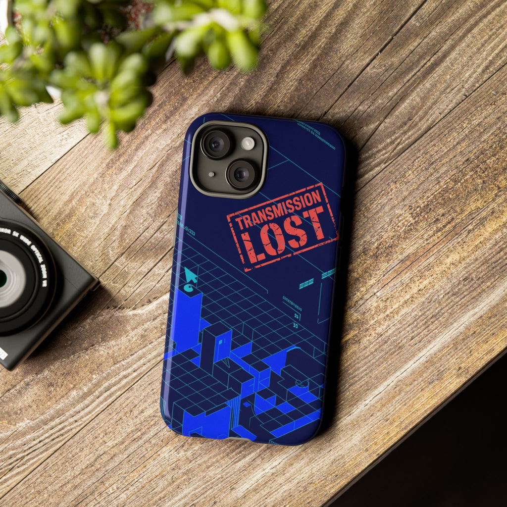 CipherCore Signal Void Flexi Phone Case | Digital-Era Identity Accessory