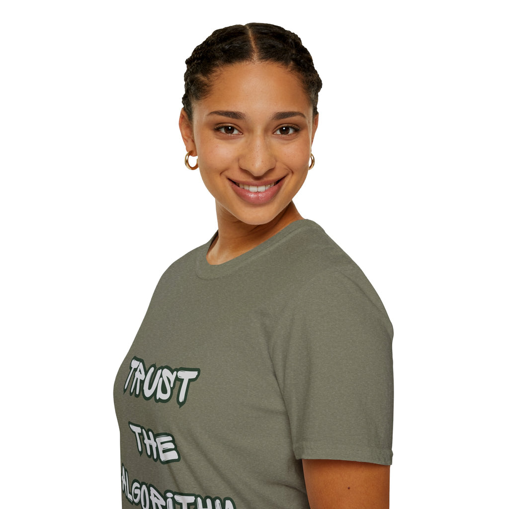 CipherCore Trust the Algorithm Graphic Tee | Digital-Era Identity Wear