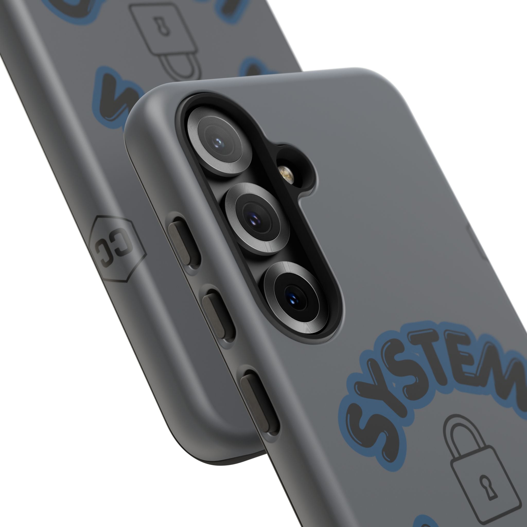CipherCore System Locked Dual-Layer Phone Case | Digital-Era Identity Accessory