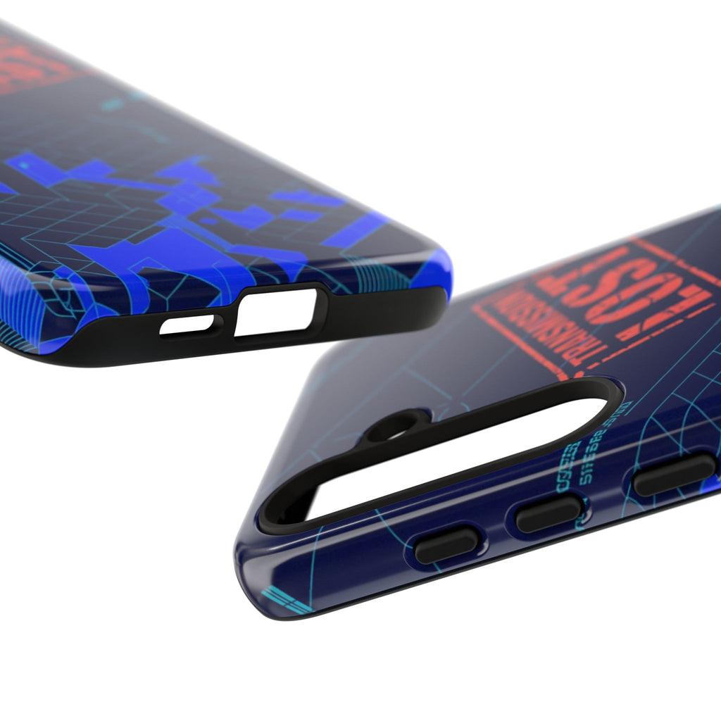 CipherCore Signal Void Flexi Phone Case | Digital-Era Identity Accessory