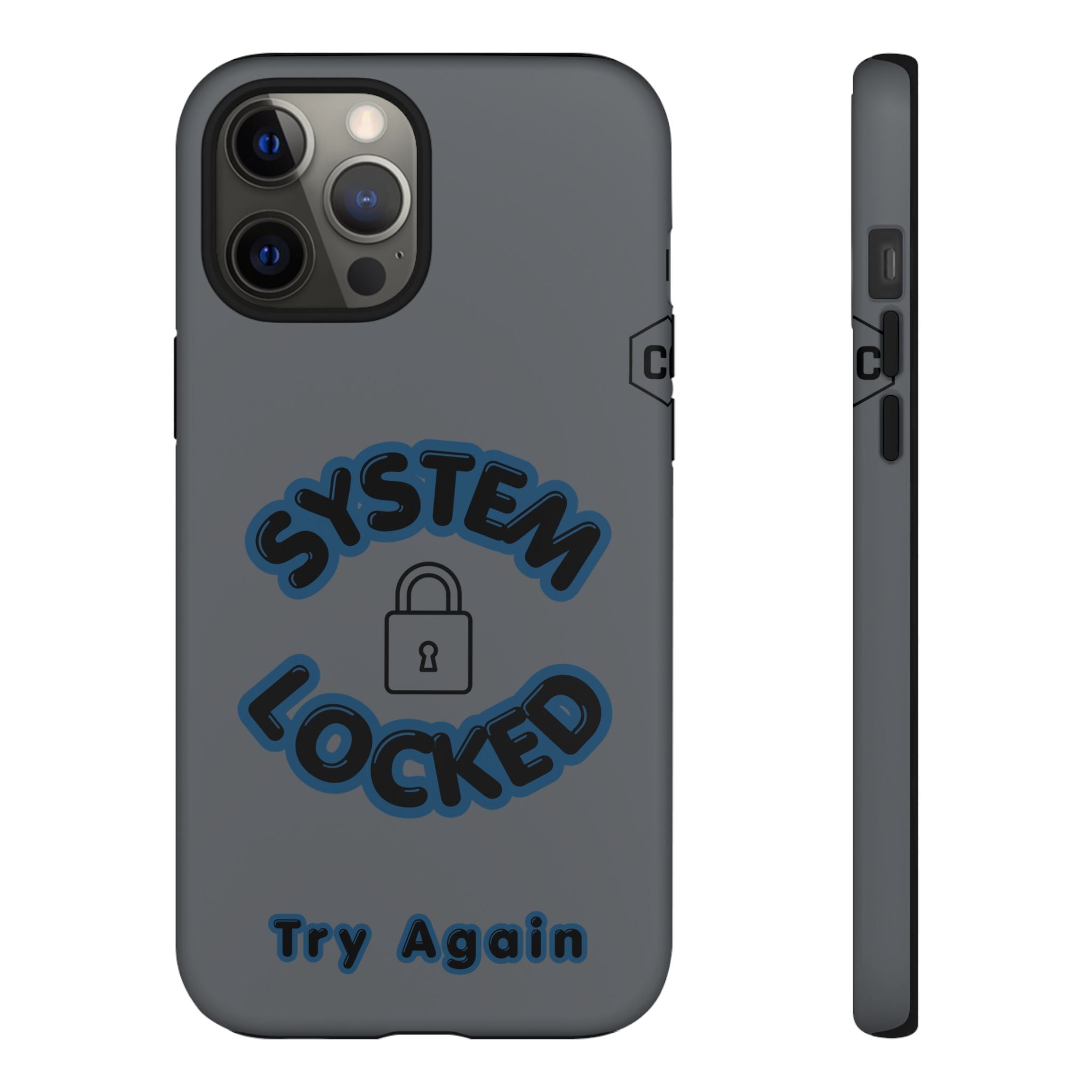 CipherCore System Locked Dual-Layer Phone Case | Digital-Era Identity Accessory