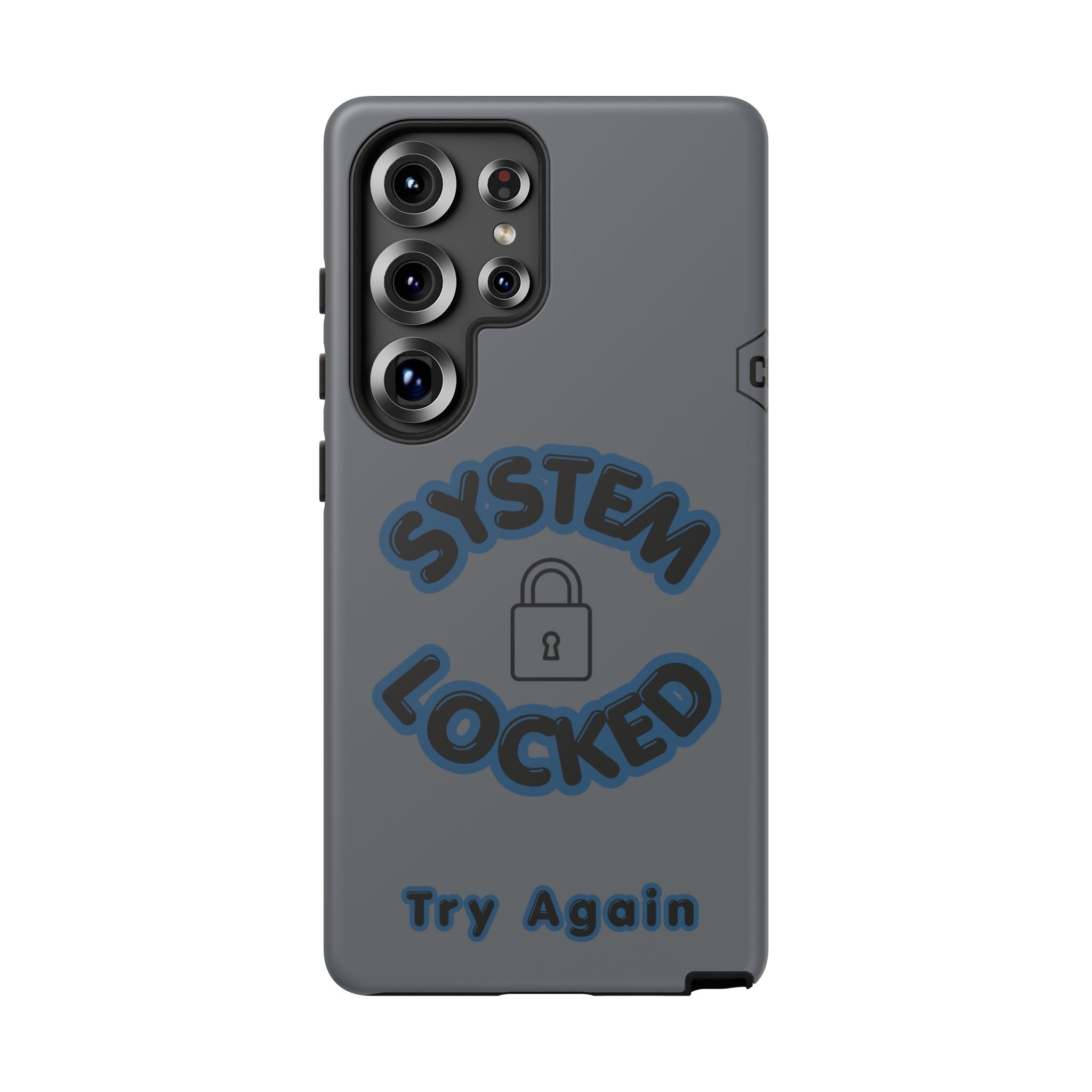 CipherCore System Locked Dual-Layer Phone Case | Digital-Era Identity Accessory