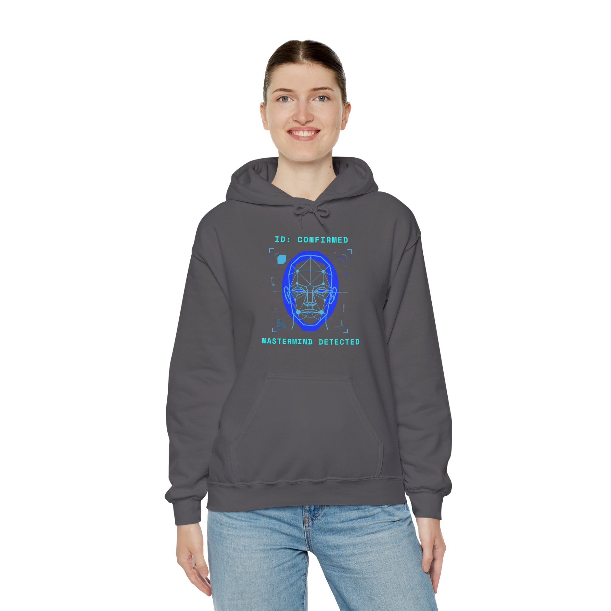 CipherCore Techno Skull Graphic Hoodie | Digital-Era Identity Wear