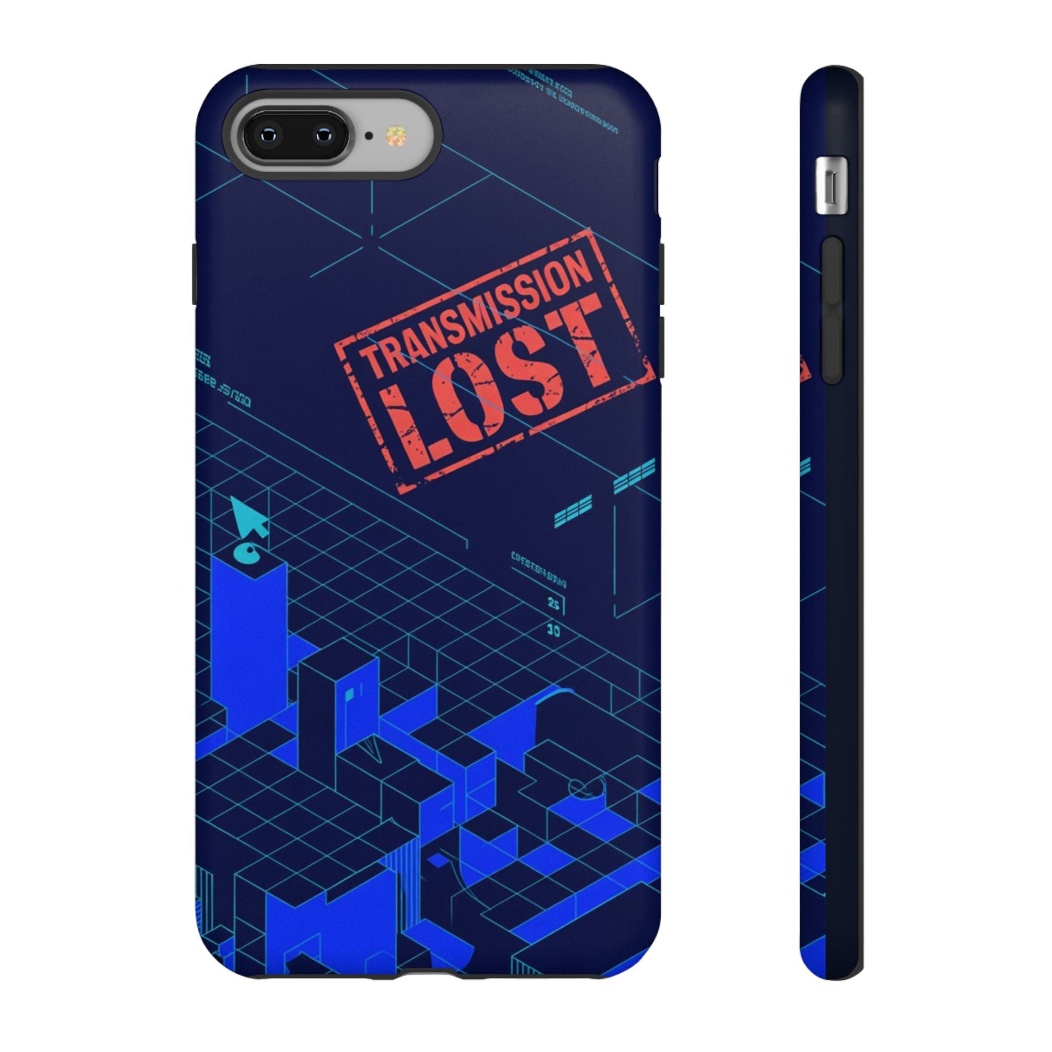 CipherCore Signal Void Flexi Phone Case | Digital-Era Identity Accessory