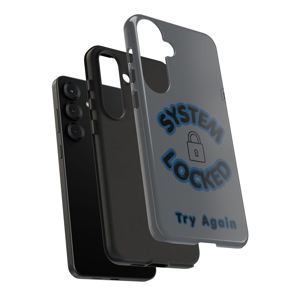 CipherCore System Locked Dual-Layer Phone Case | Digital-Era Identity Accessory