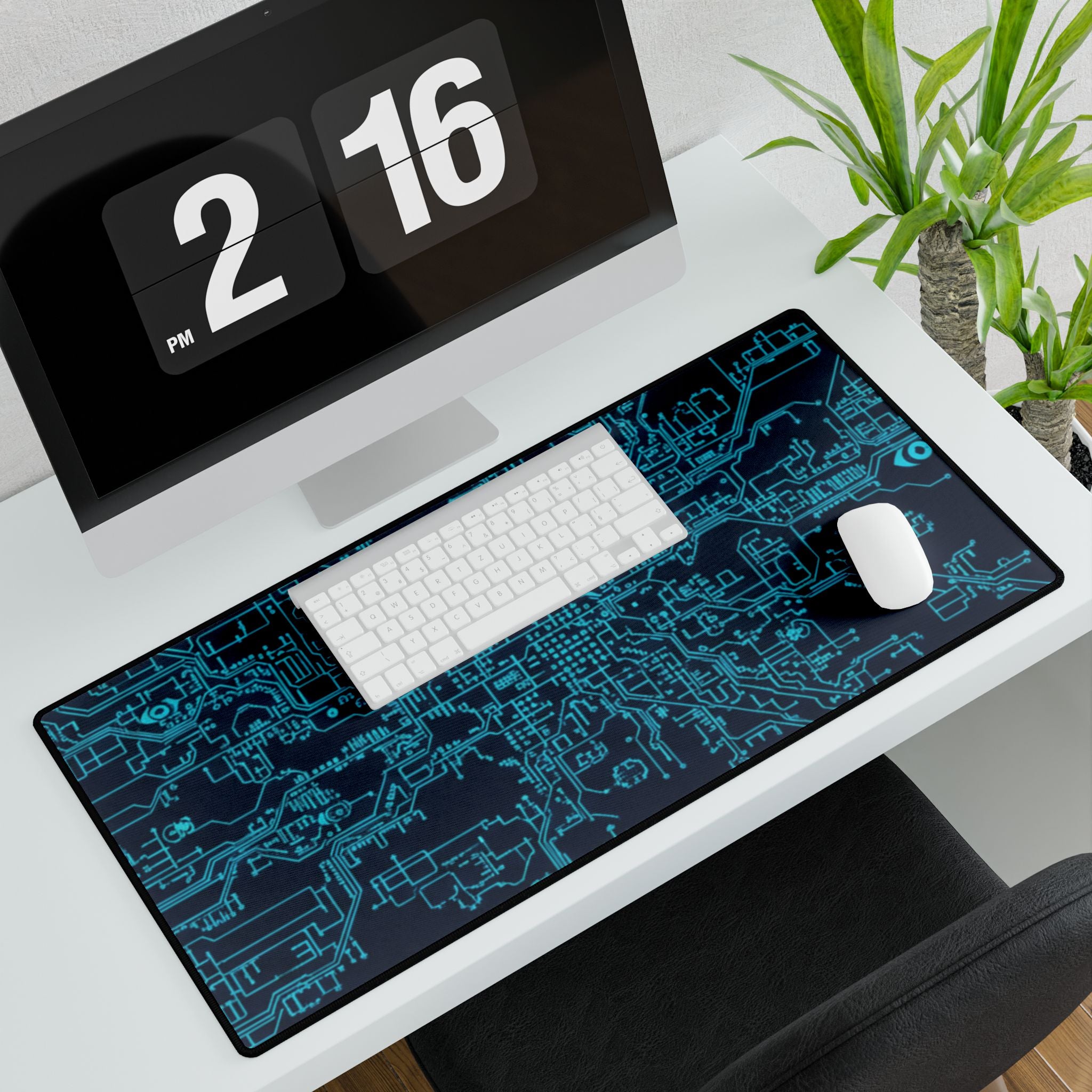 CipherCore Blueprint Desk Mat — Schematic Surface for Builders in the Dark