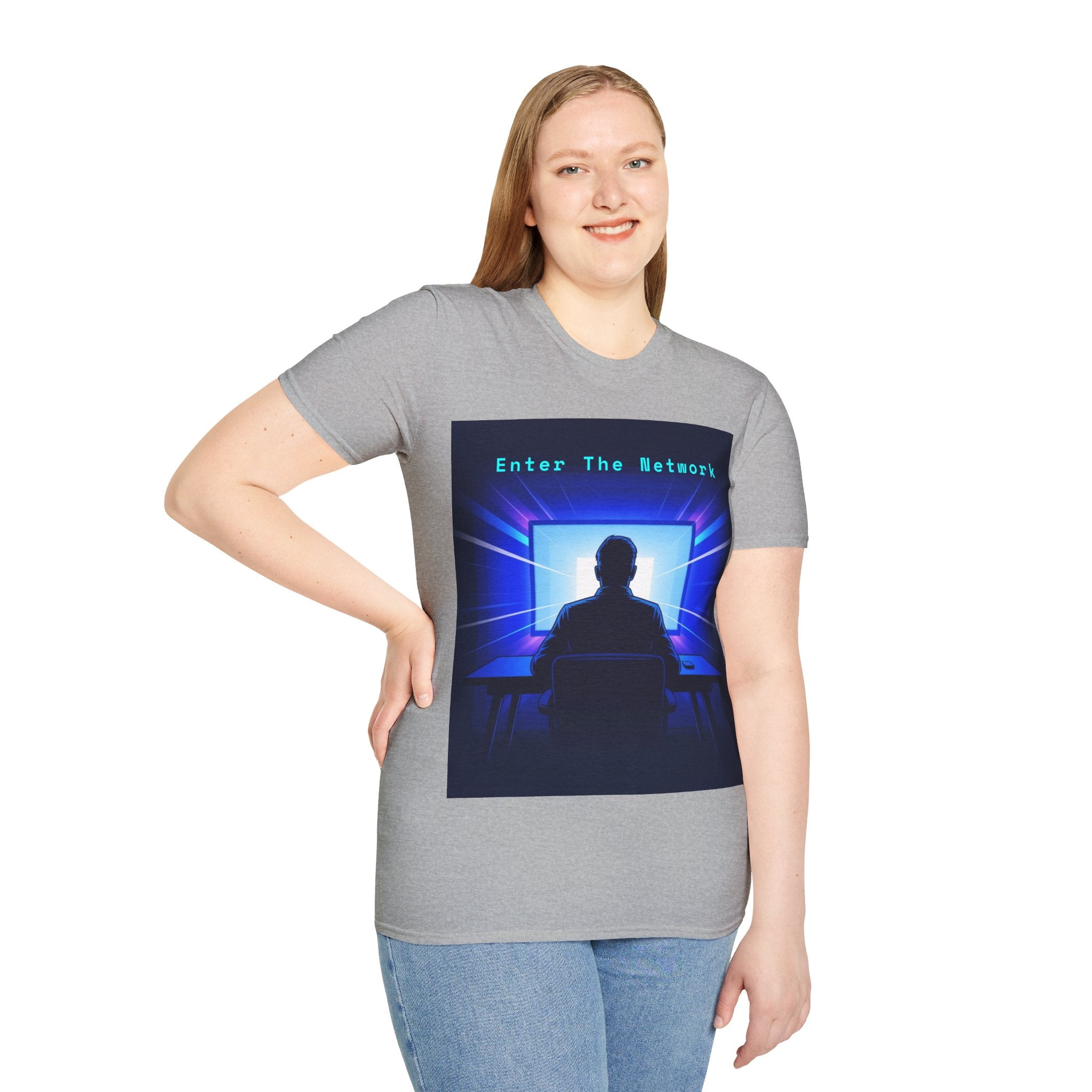 CipherCore Enter The Network Graphic Tee | Digital-Era Identity Wear