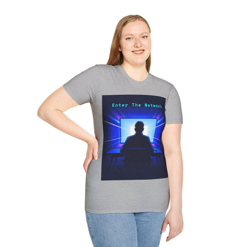 CipherCore Enter The Network Graphic Tee | Digital-Era Identity Wear