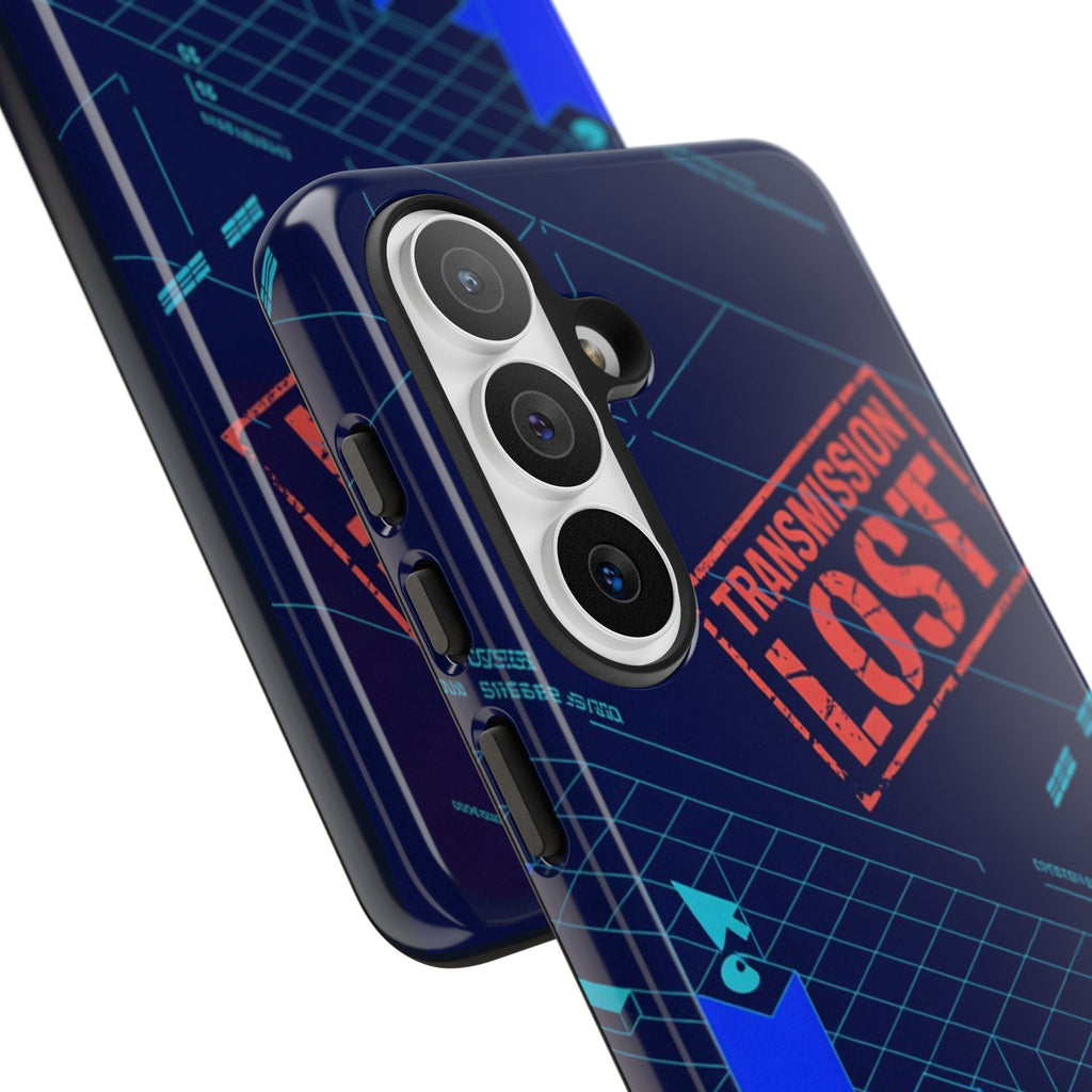 CipherCore Signal Void Flexi Phone Case | Digital-Era Identity Accessory
