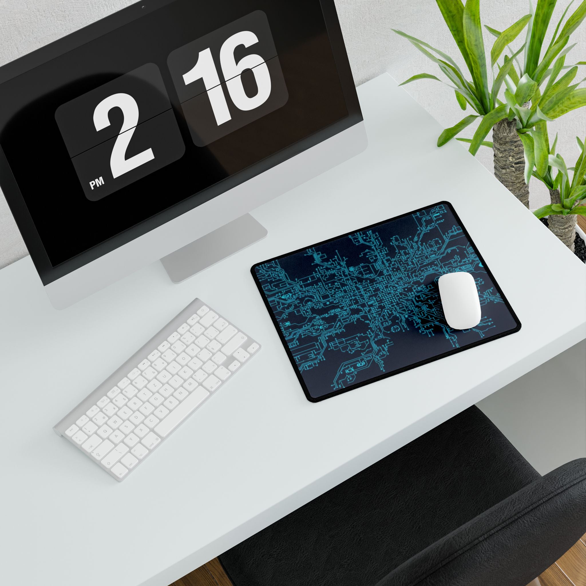 CipherCore Blueprint Desk Mat — Schematic Surface for Builders in the Dark