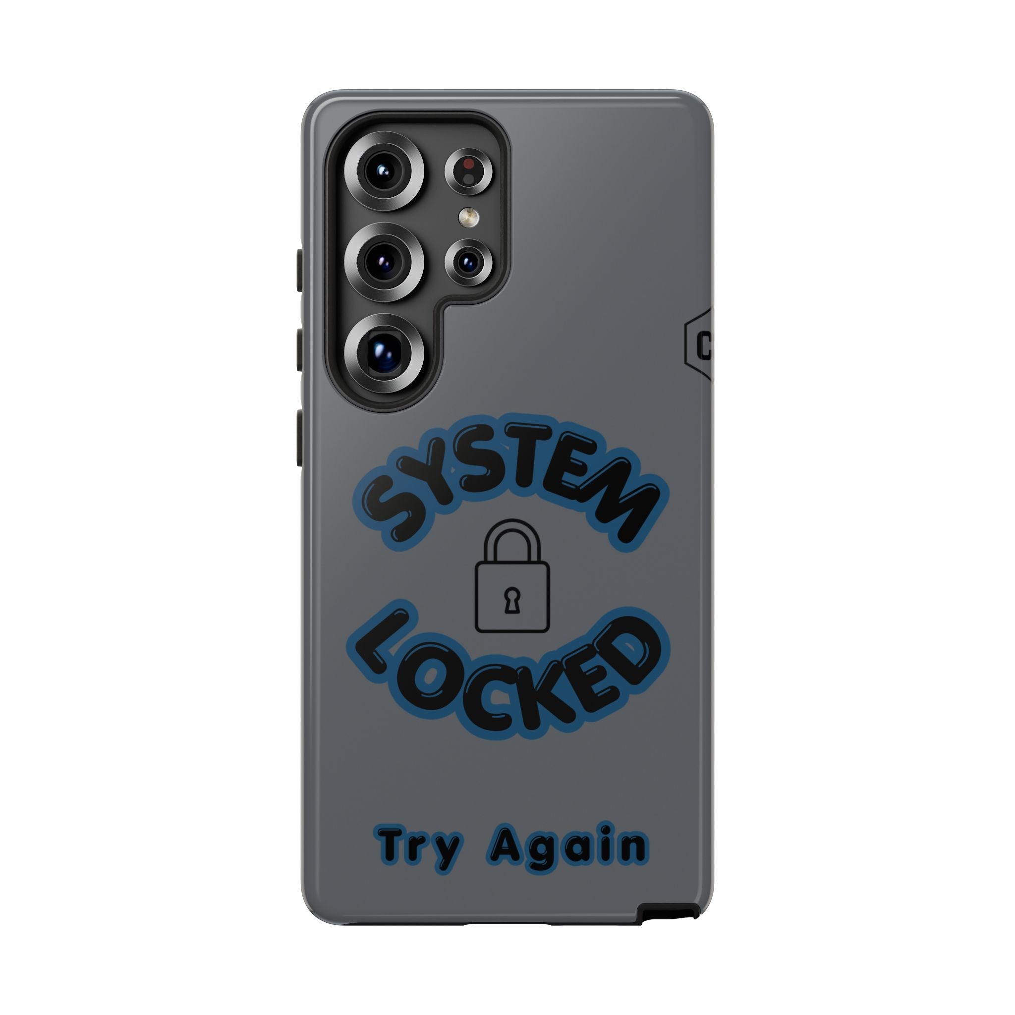 CipherCore System Locked Dual-Layer Phone Case | Digital-Era Identity Accessory