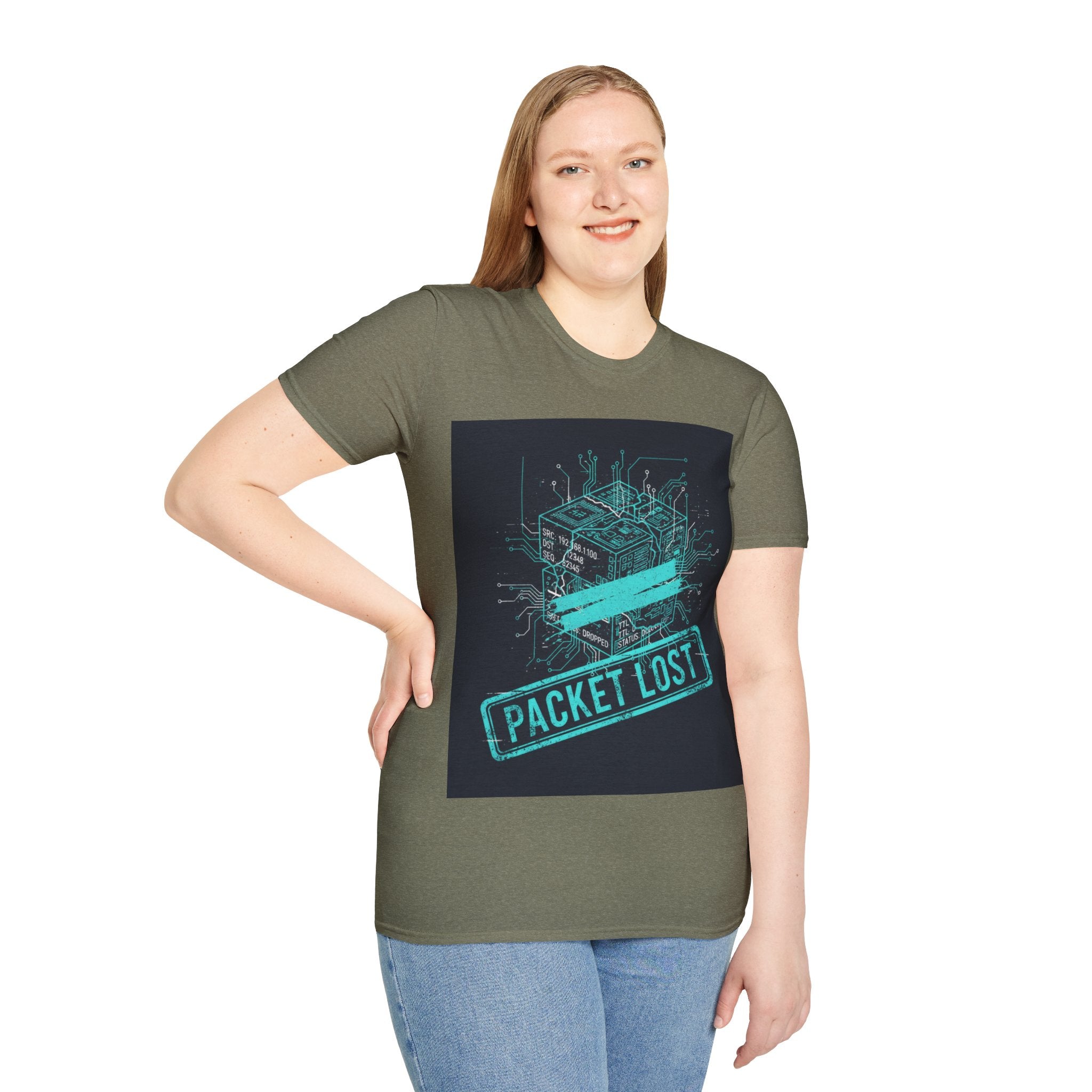 CipherCore Packet Lost Graphic Tee | Digital-Era Identity Wear