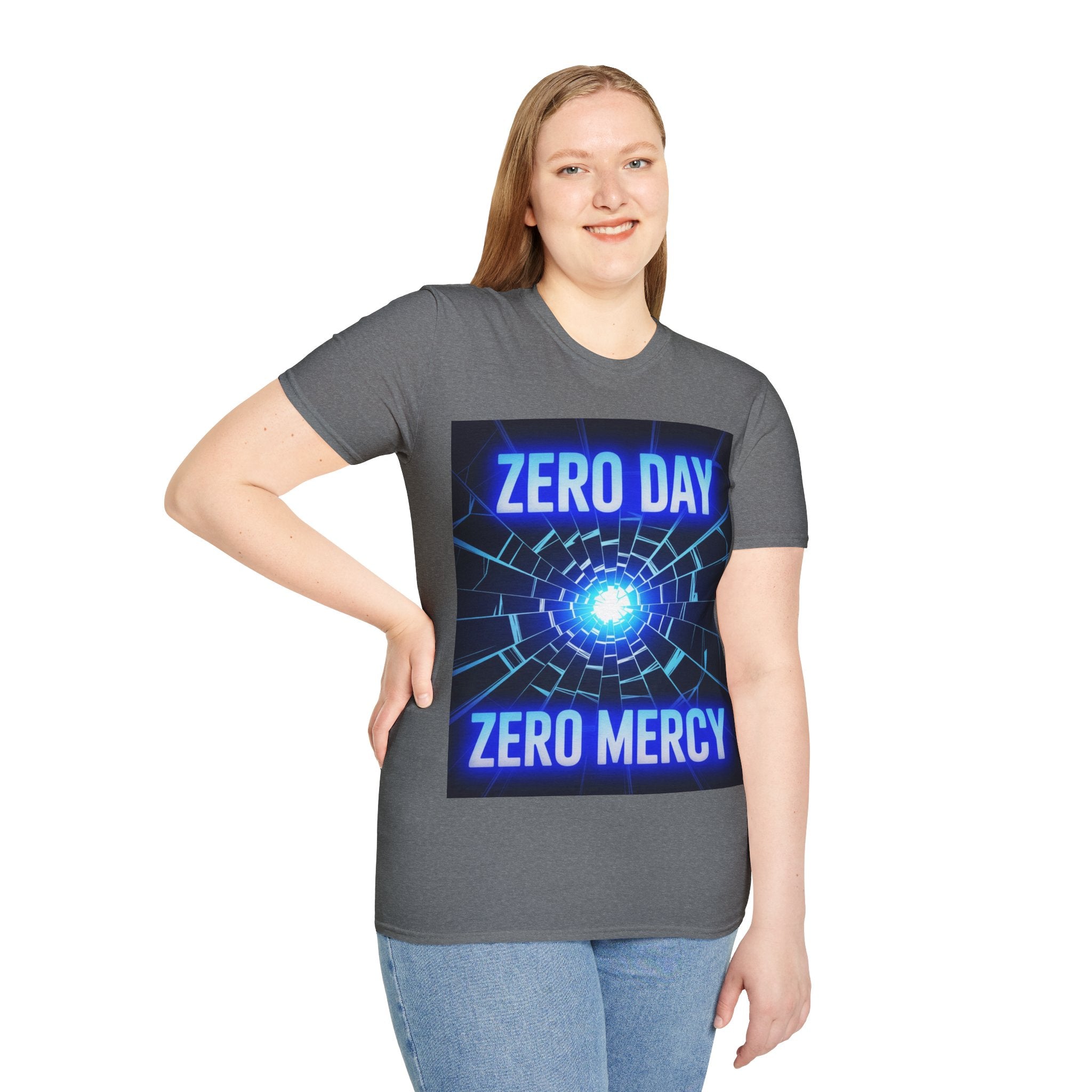 CipherCore Zero Day Zero Mercy Graphic Tee | Digital-Era Identity Wear