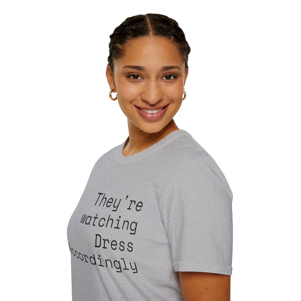 CipherCore They're Watching Manifesto Tee | Digital-Era Identity Wear