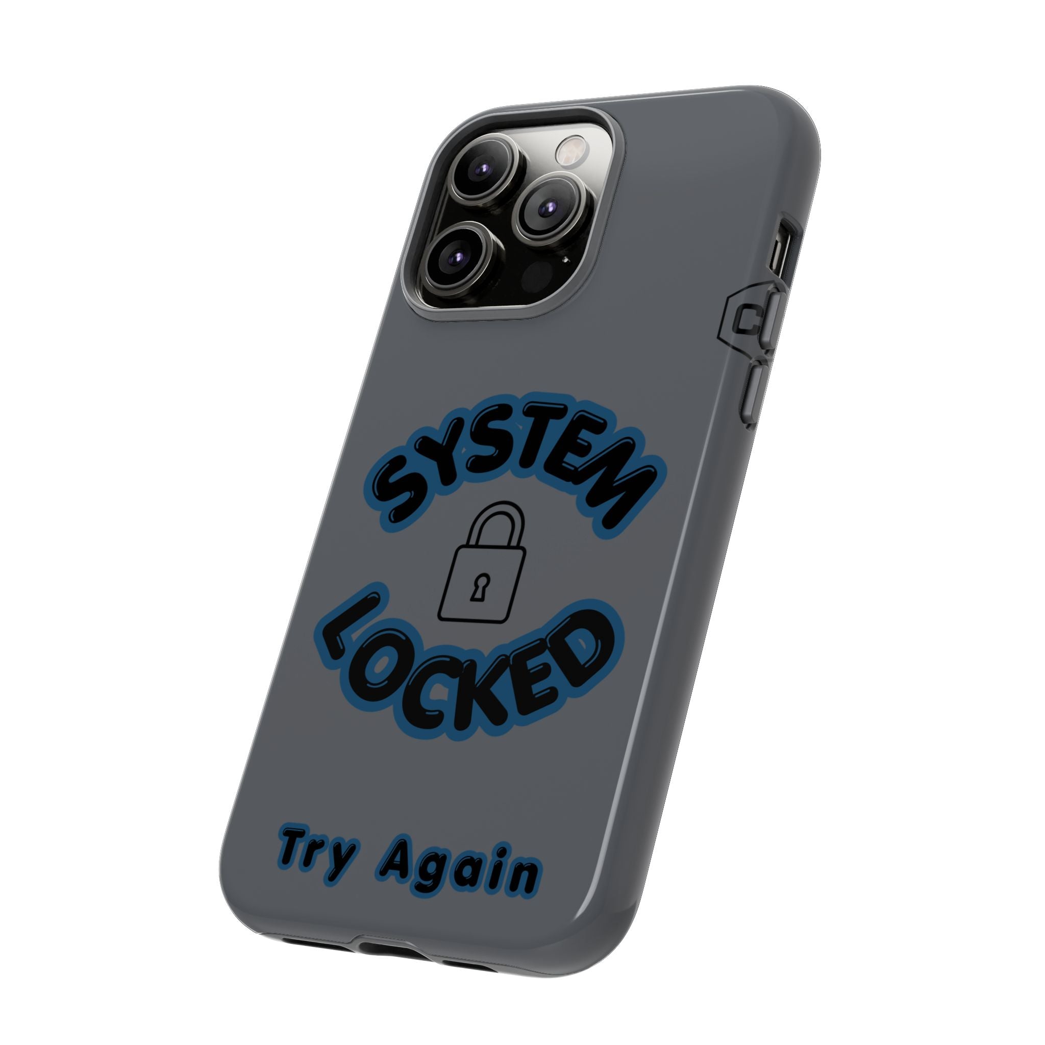 CipherCore System Locked Dual-Layer Phone Case | Digital-Era Identity Accessory