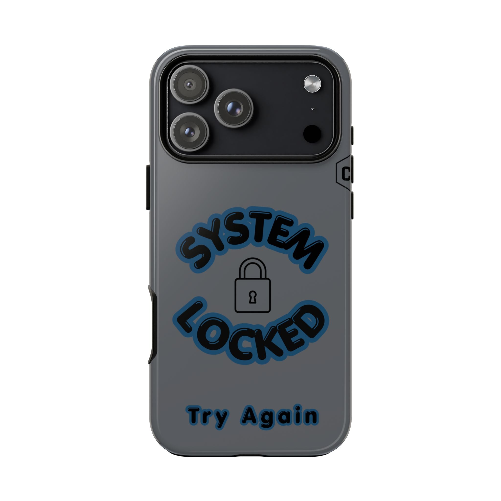 CipherCore System Locked Dual-Layer Phone Case | Digital-Era Identity Accessory