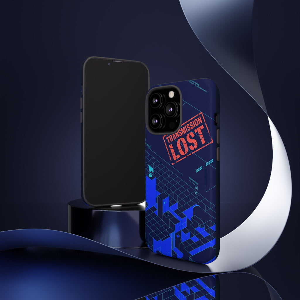 CipherCore Signal Void Flexi Phone Case | Digital-Era Identity Accessory