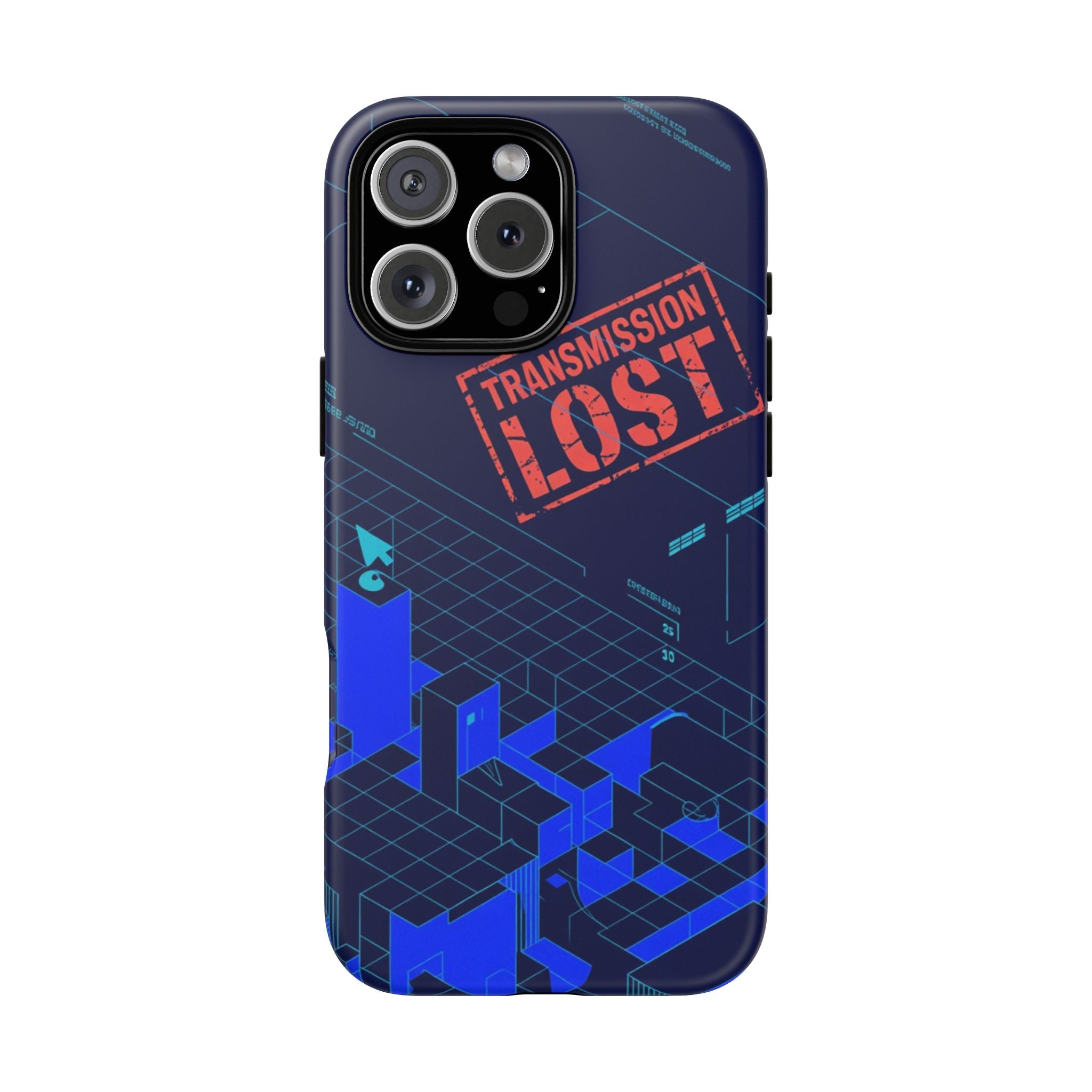 CipherCore Signal Void Flexi Phone Case | Digital-Era Identity Accessory