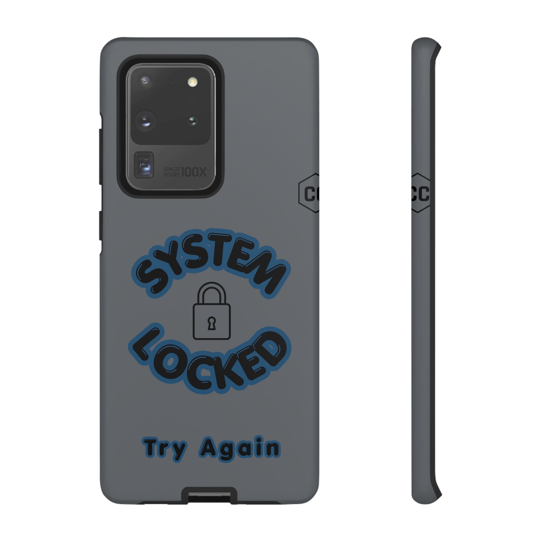 CipherCore System Locked Dual-Layer Phone Case | Digital-Era Identity Accessory