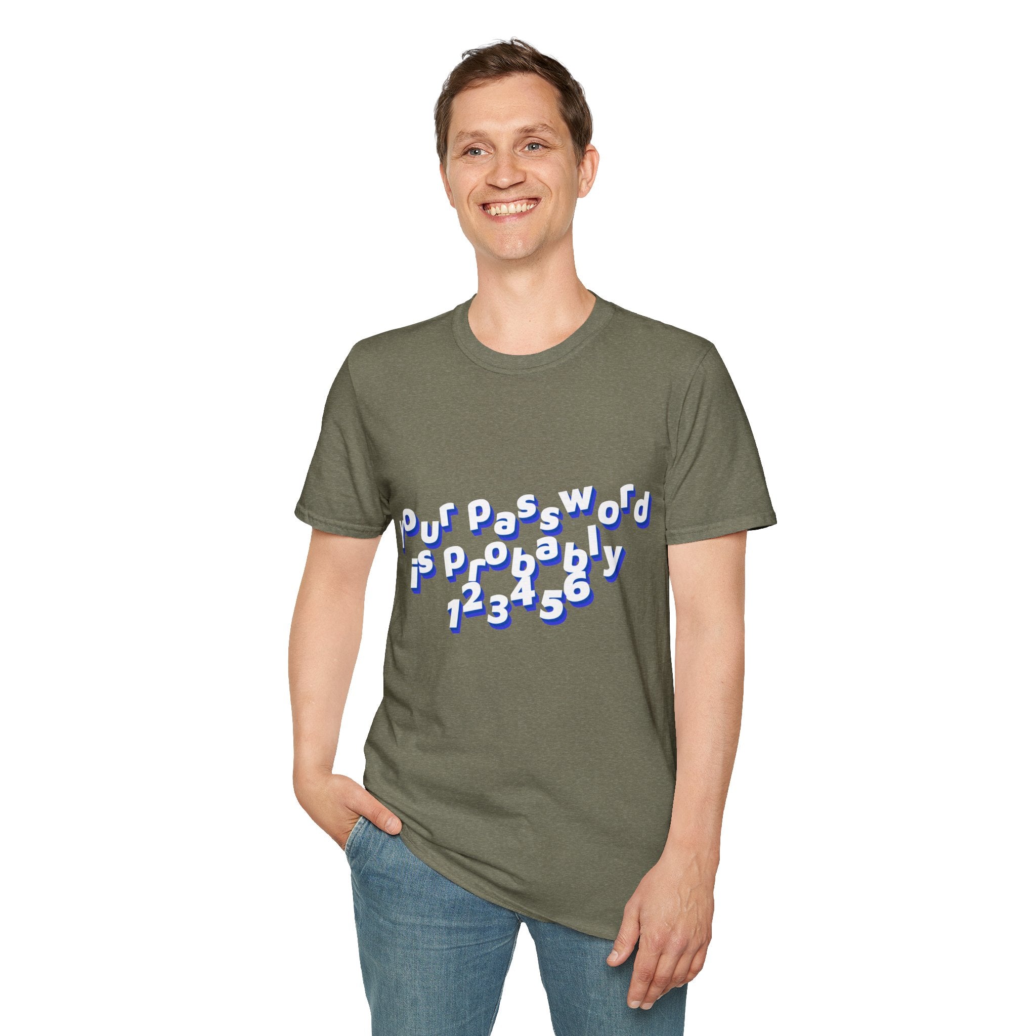 CipherCore Your Password Graphic Tee | Digital-Era Identity Wear