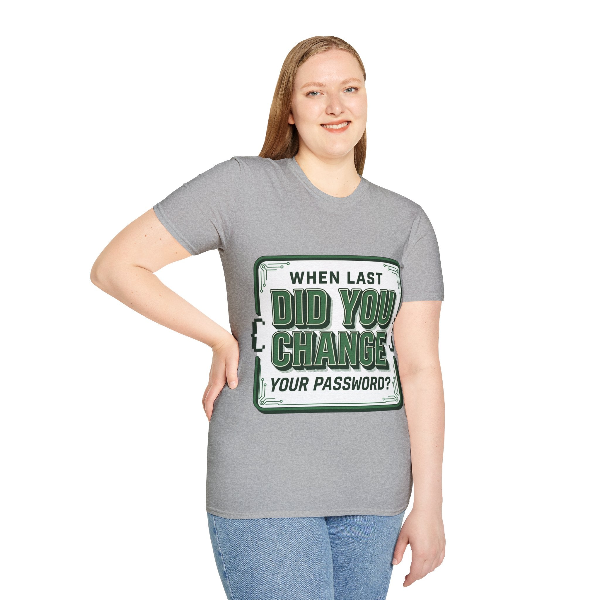 CipherCore Password Reminder Graphic Tee | Digital-Era Identity Wear