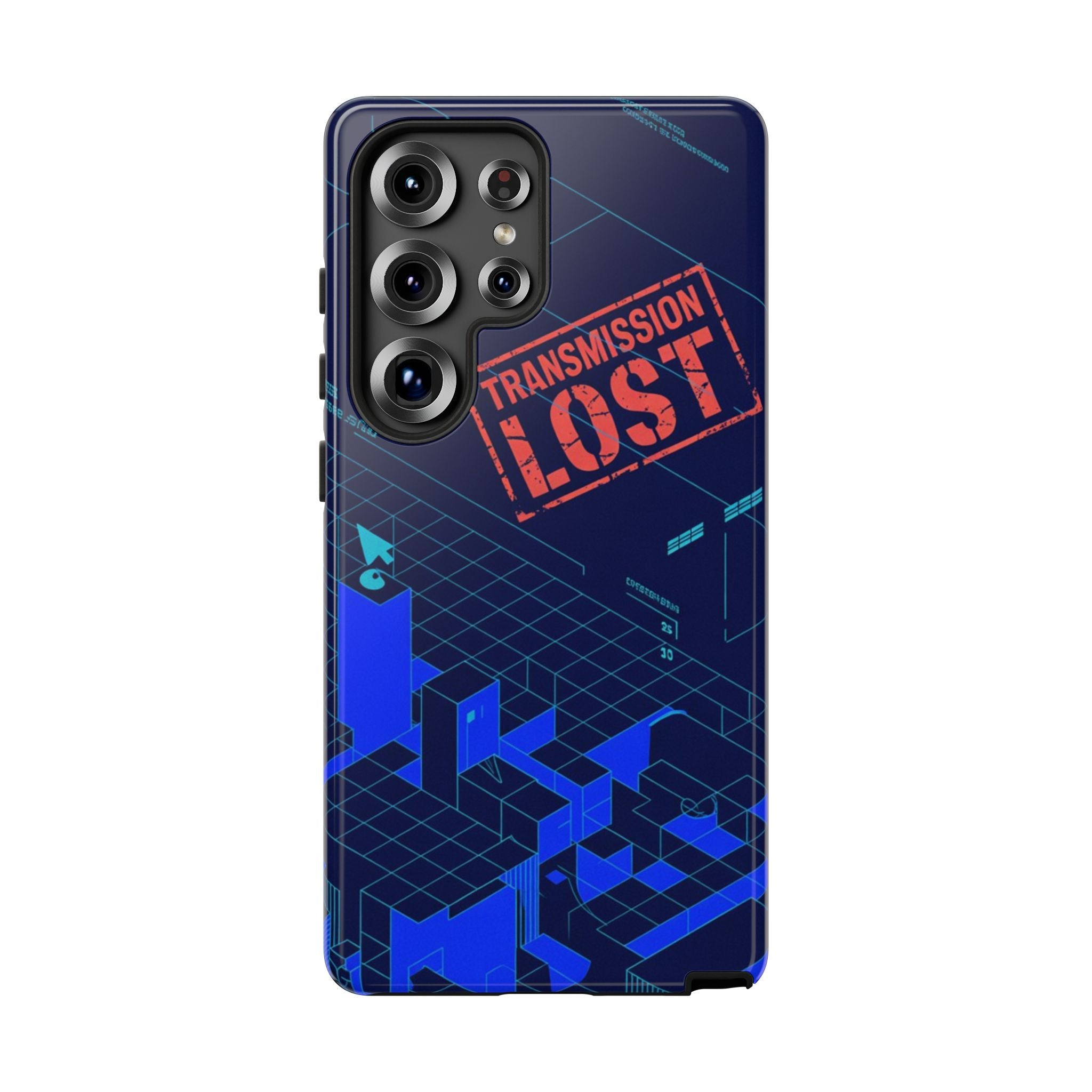 CipherCore Signal Void Flexi Phone Case | Digital-Era Identity Accessory