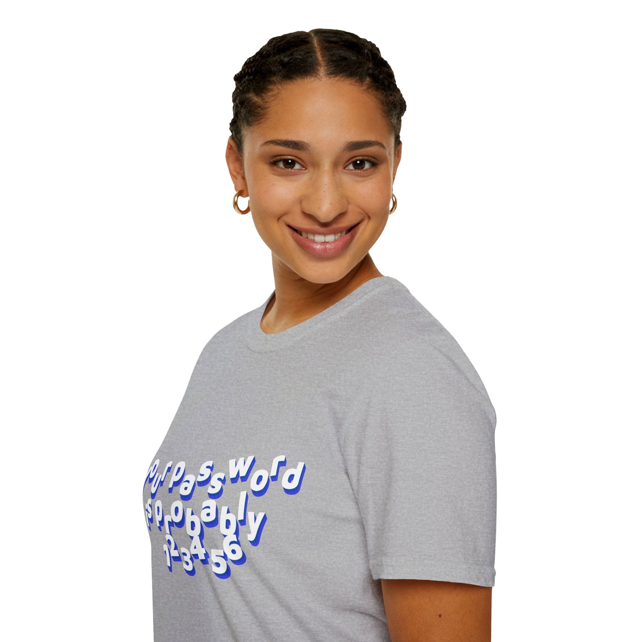 CipherCore Your Password Graphic Tee | Digital-Era Identity Wear