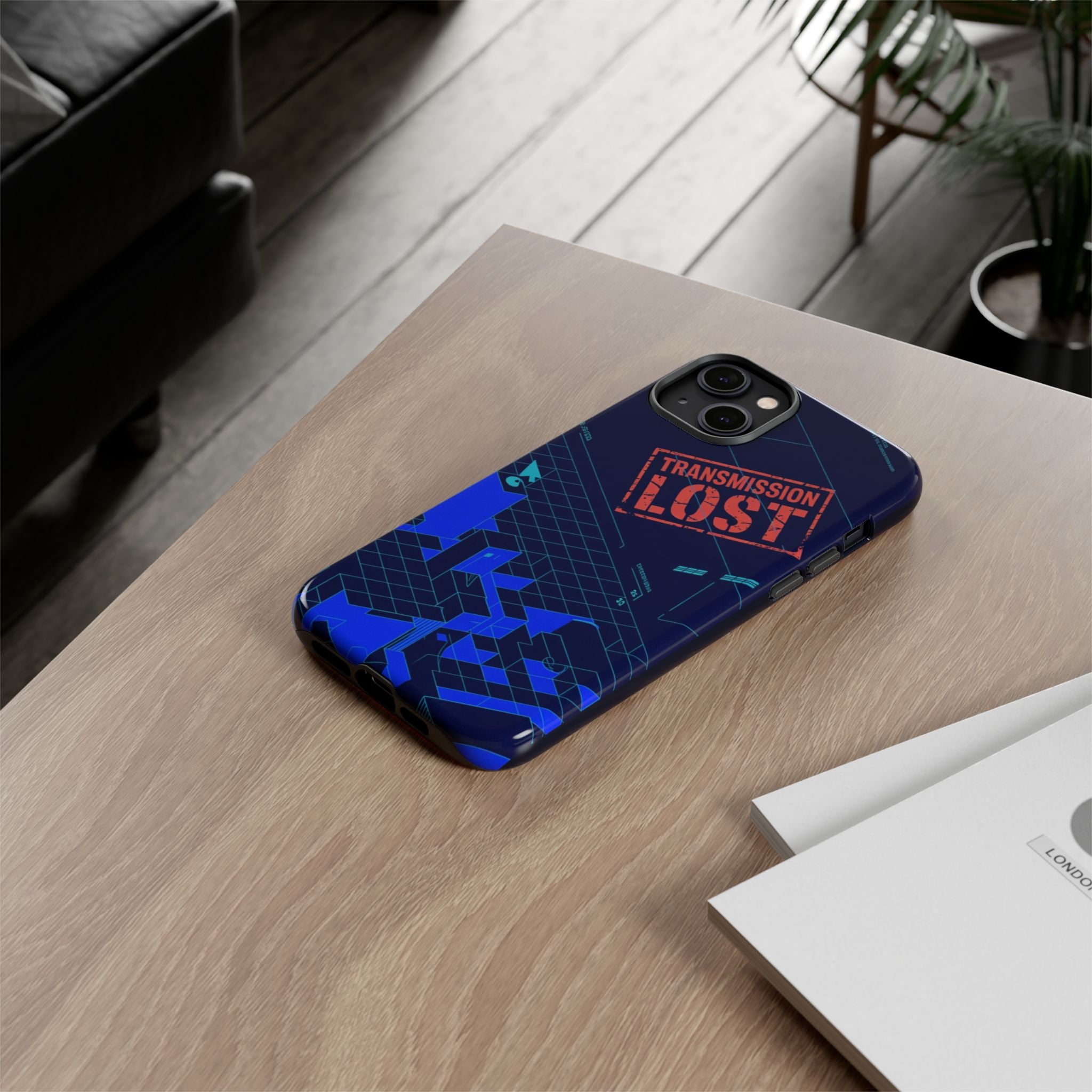 CipherCore Signal Void Flexi Phone Case | Digital-Era Identity Accessory