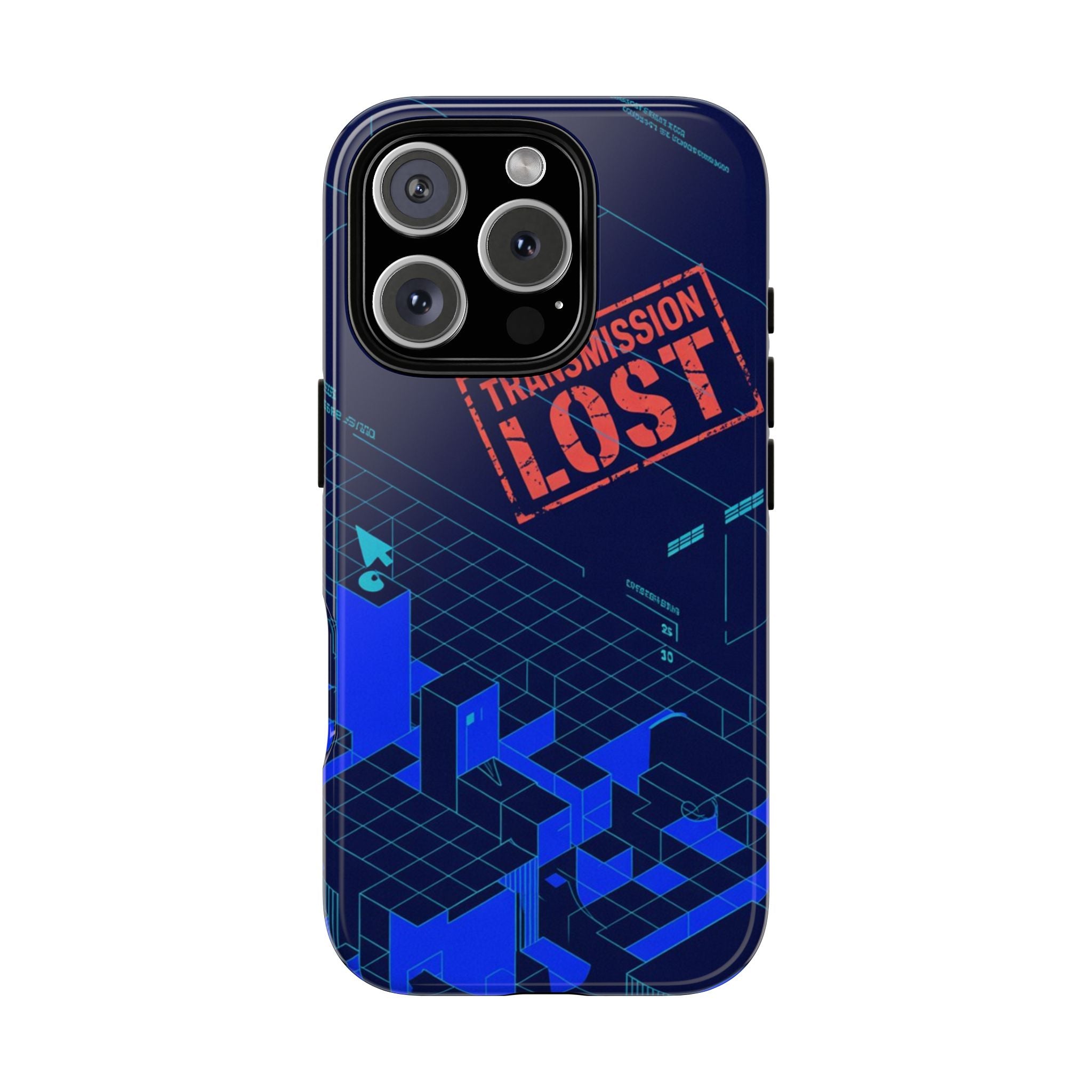 CipherCore Signal Void Flexi Phone Case | Digital-Era Identity Accessory