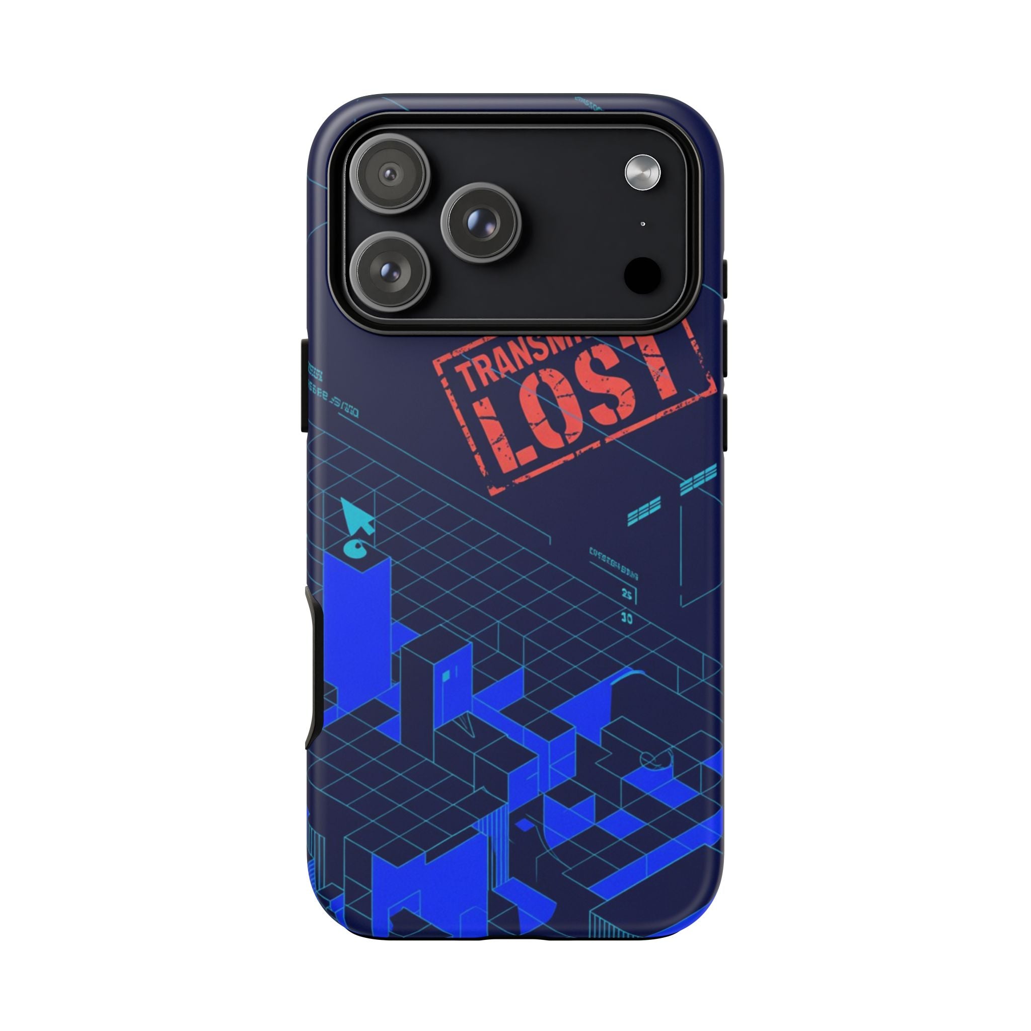 CipherCore Signal Void Flexi Phone Case | Digital-Era Identity Accessory