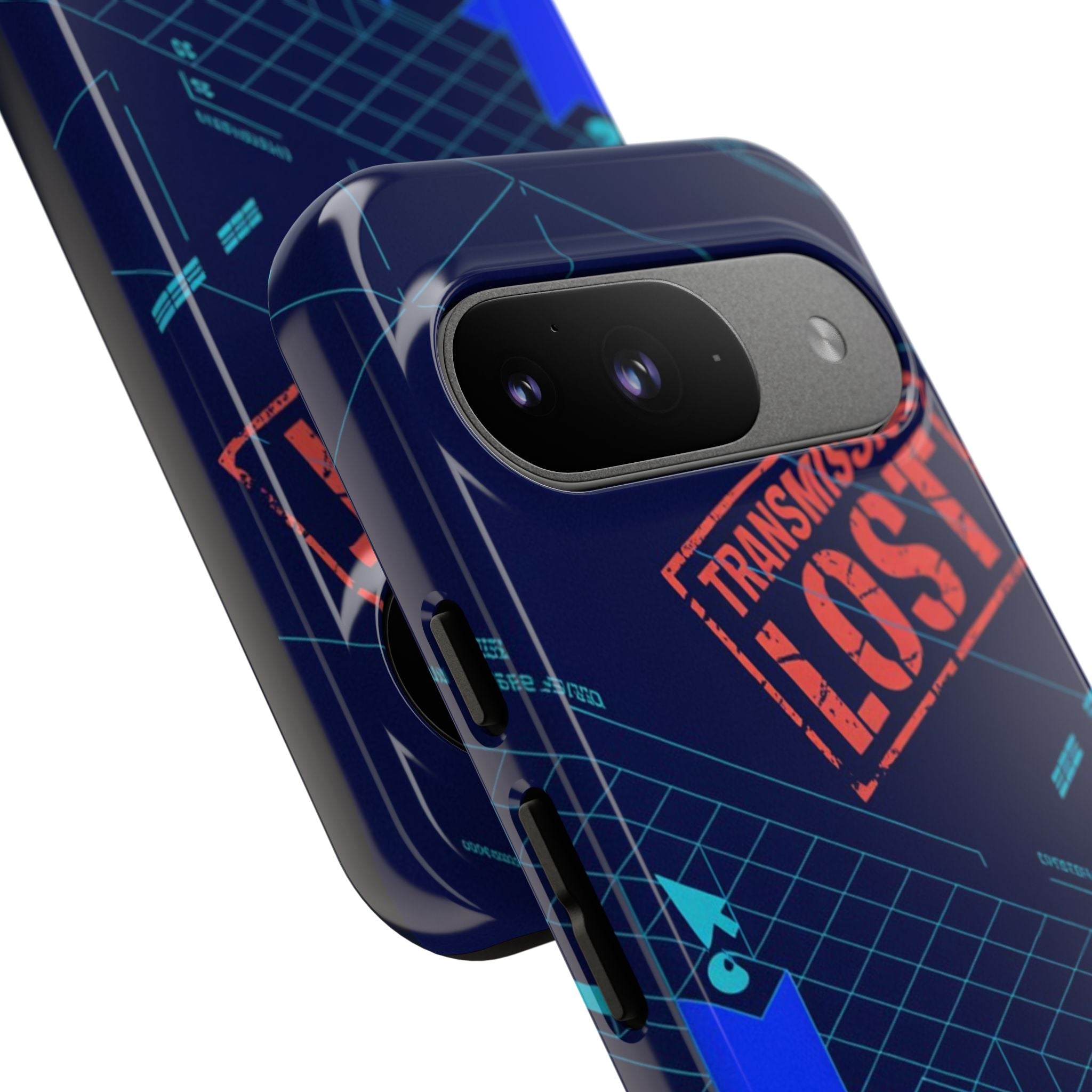 CipherCore Signal Void Flexi Phone Case | Digital-Era Identity Accessory