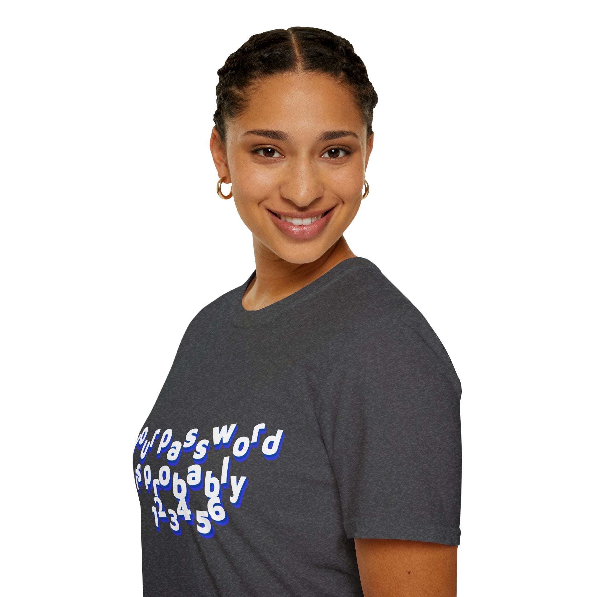 CipherCore Your Password Graphic Tee | Digital-Era Identity Wear