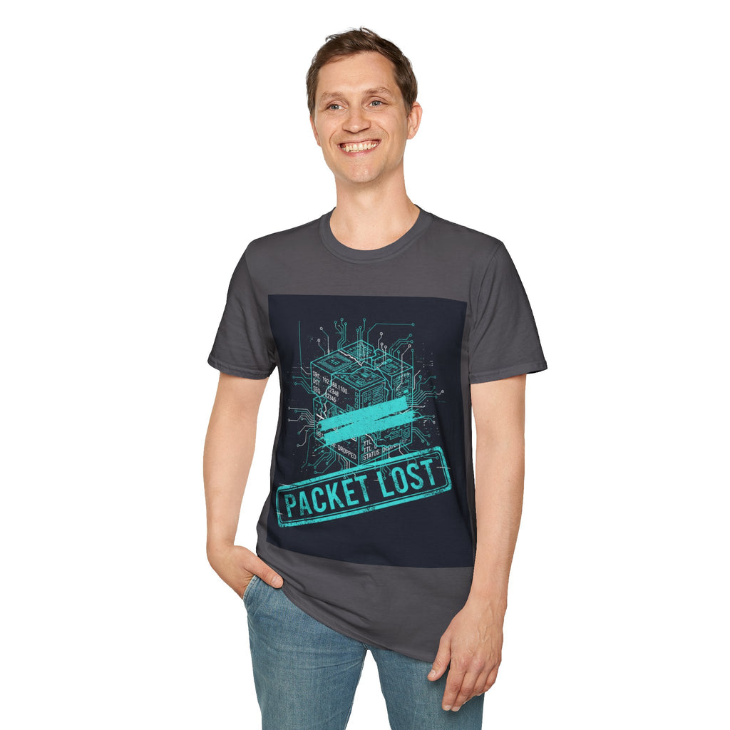 CipherCore Packet Lost Graphic Tee | Digital-Era Identity Wear