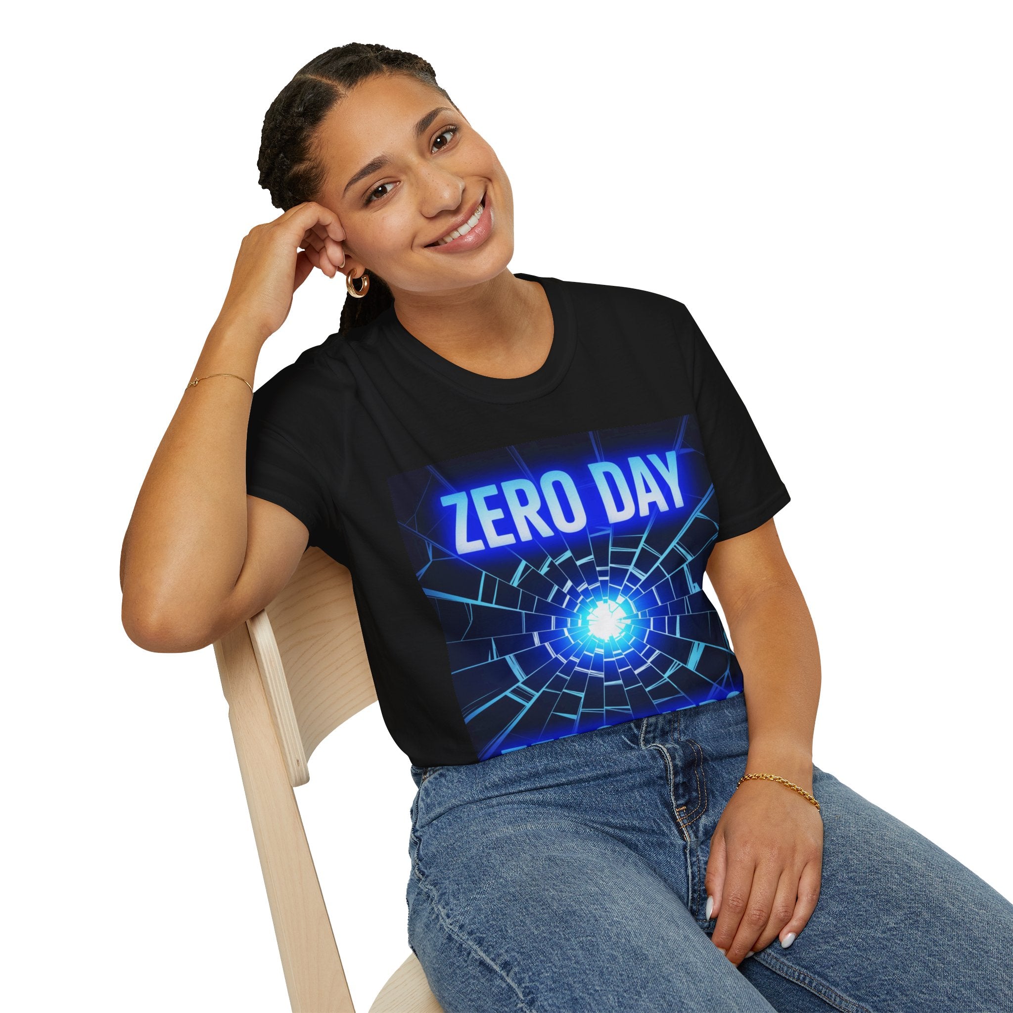 CipherCore Zero Day Zero Mercy Graphic Tee | Digital-Era Identity Wear