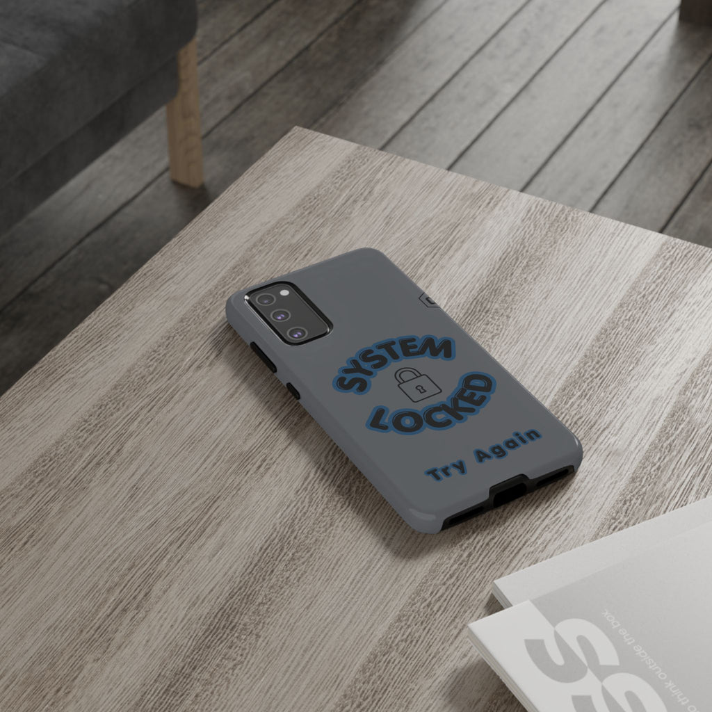CipherCore System Locked Dual-Layer Phone Case | Digital-Era Identity Accessory