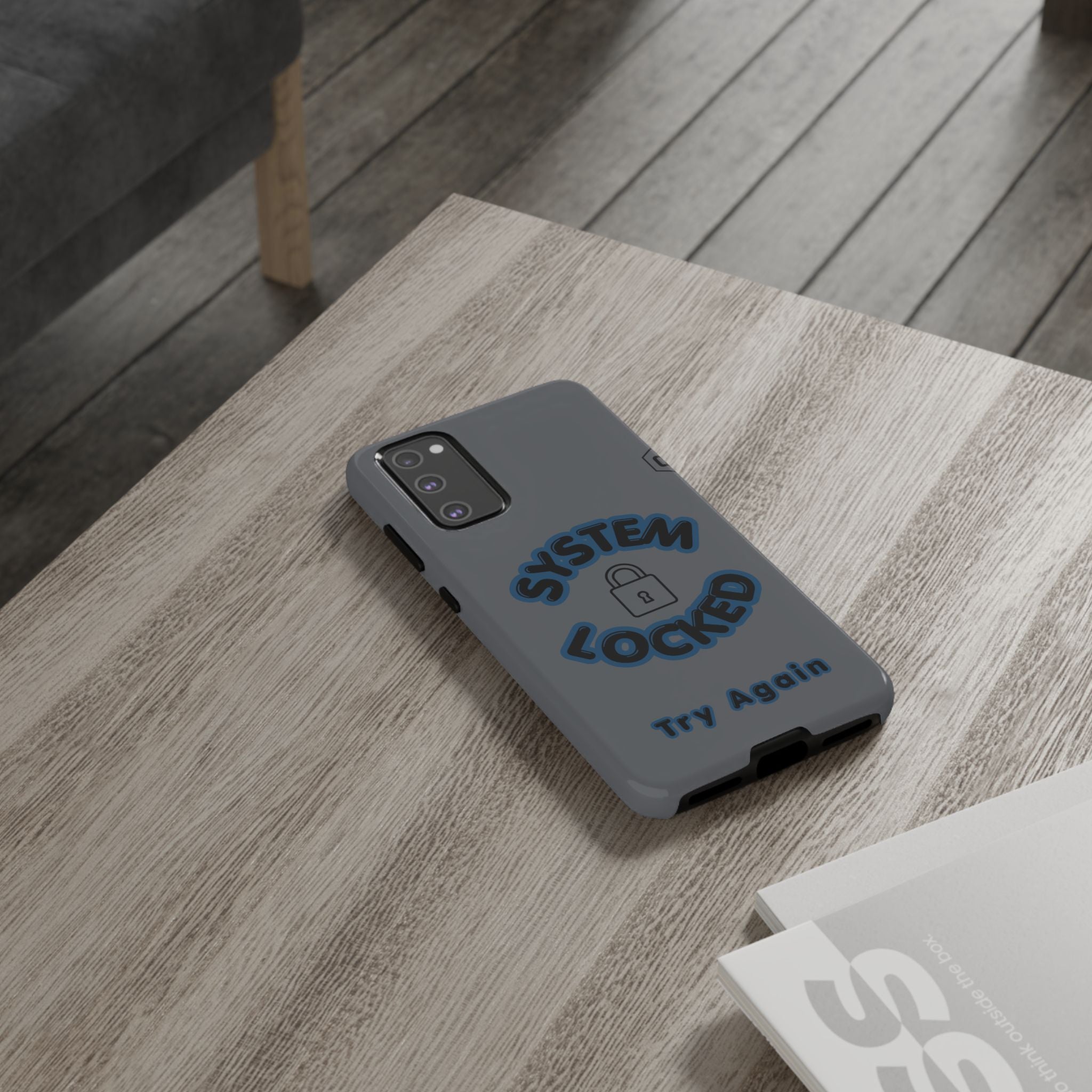 CipherCore System Locked Dual-Layer Phone Case | Digital-Era Identity Accessory