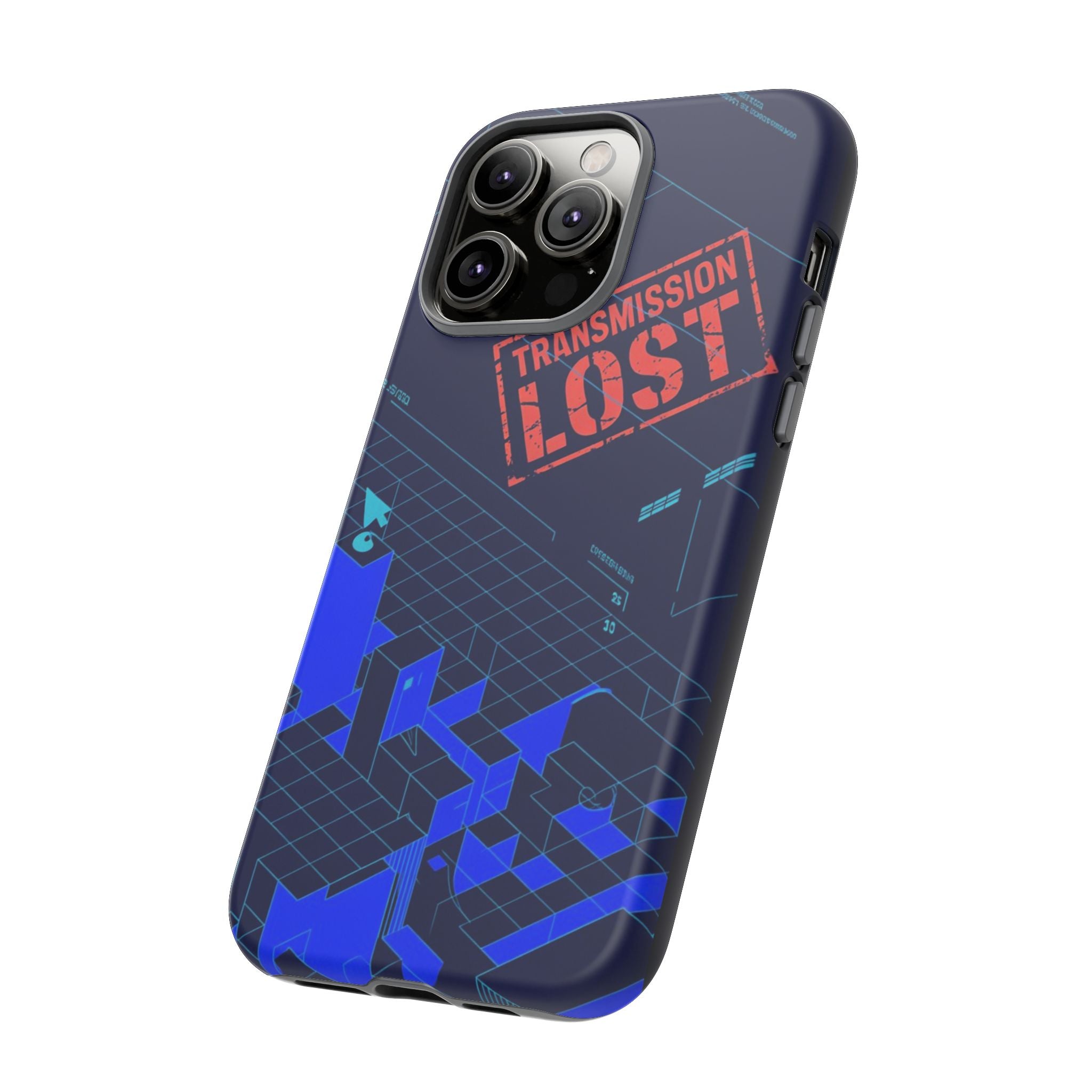 CipherCore Signal Void Flexi Phone Case | Digital-Era Identity Accessory